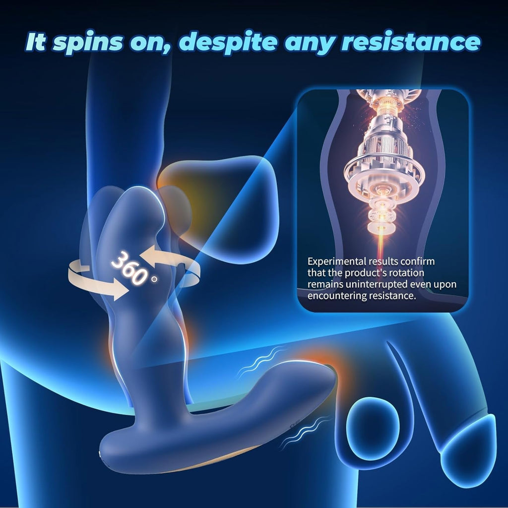 RotoTouch 360° Rotating Butt Plug & Prostate Massager
