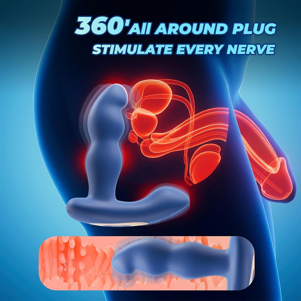 RotoTouch 360° Rotating Butt Plug & Prostate Massager