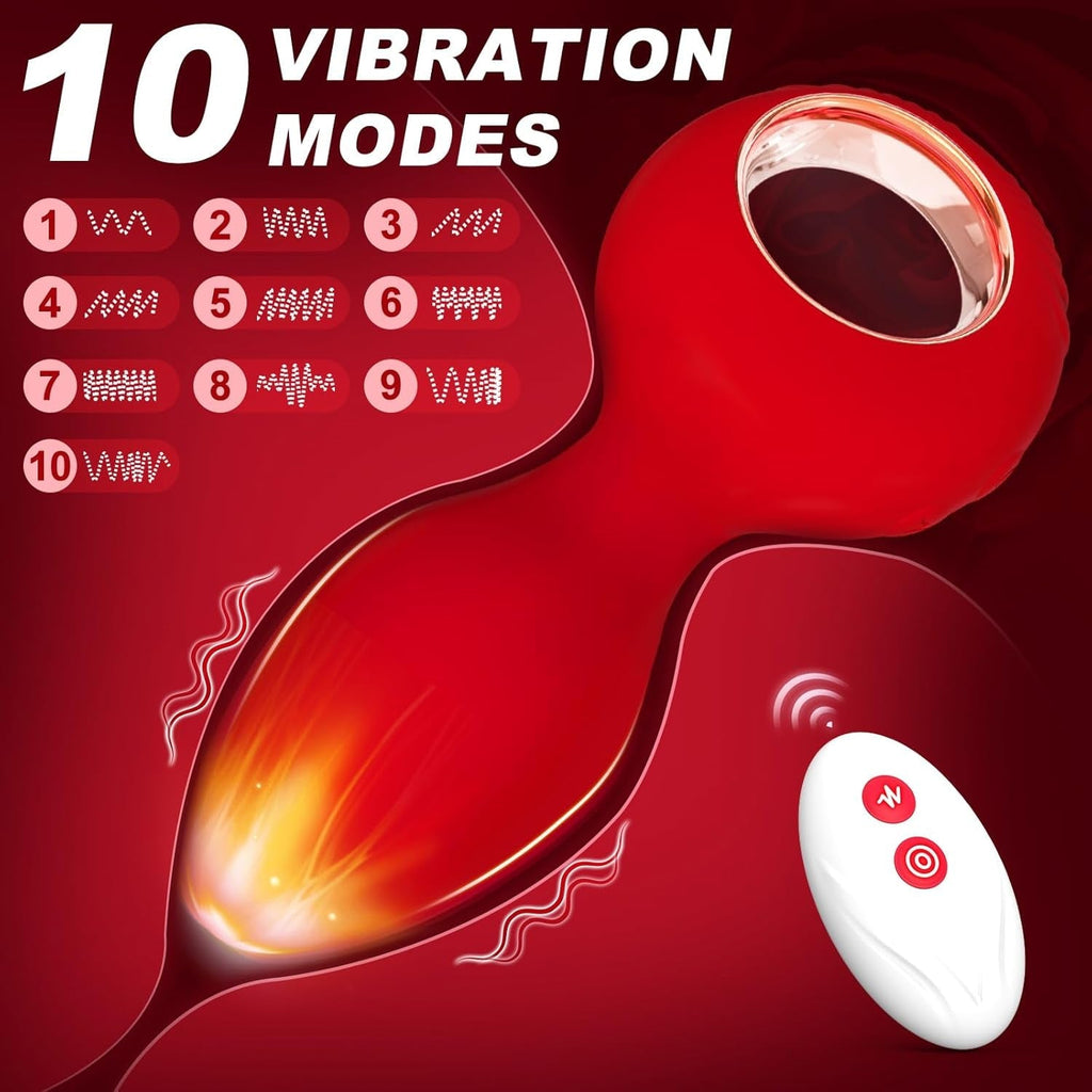 RougePulse Remote Vibrating Butt Plug & Prostate Massager