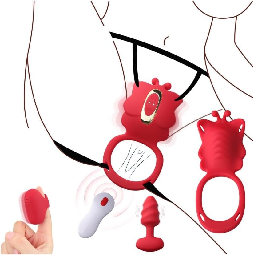 RougeRush 3-in-1 Couples Vibrator Kit