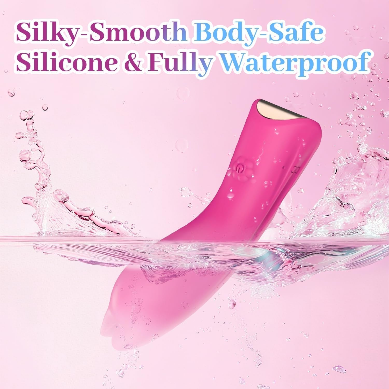 RubyFlick Textured Tip Finger Vibrator