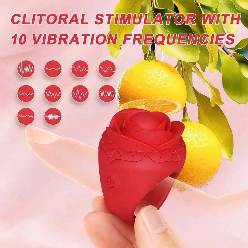 RubyLoop Finger Ring Clit Stimulation Vibrator