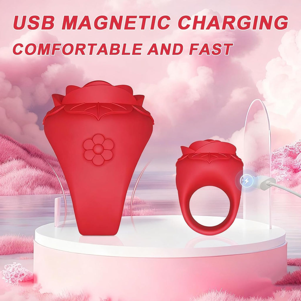 RubyLoop Finger Ring Clit Stimulation Vibrator