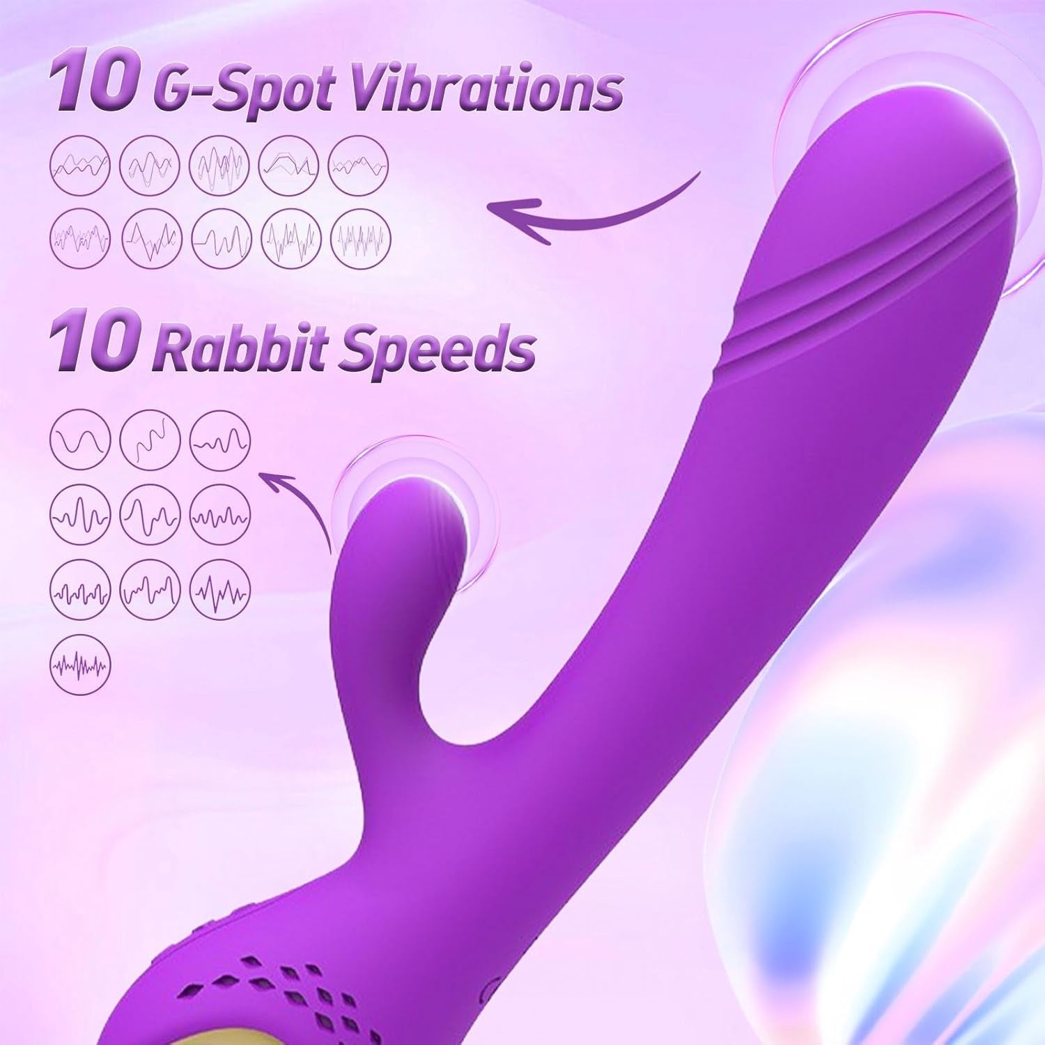 RumbleHare Powerful Dual-Motor Rabbit Vibrator