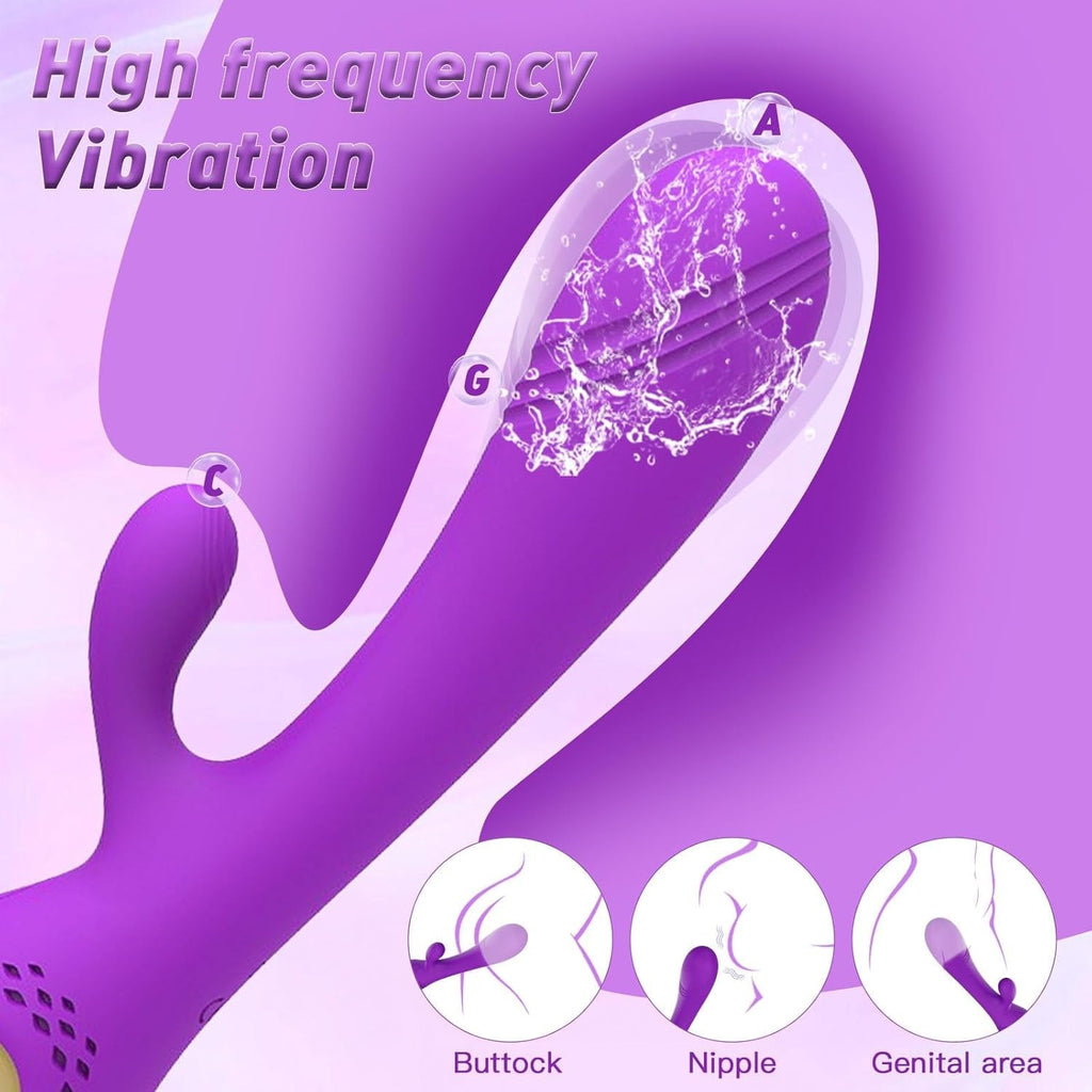RumbleHare Powerful Dual-Motor Rabbit Vibrator