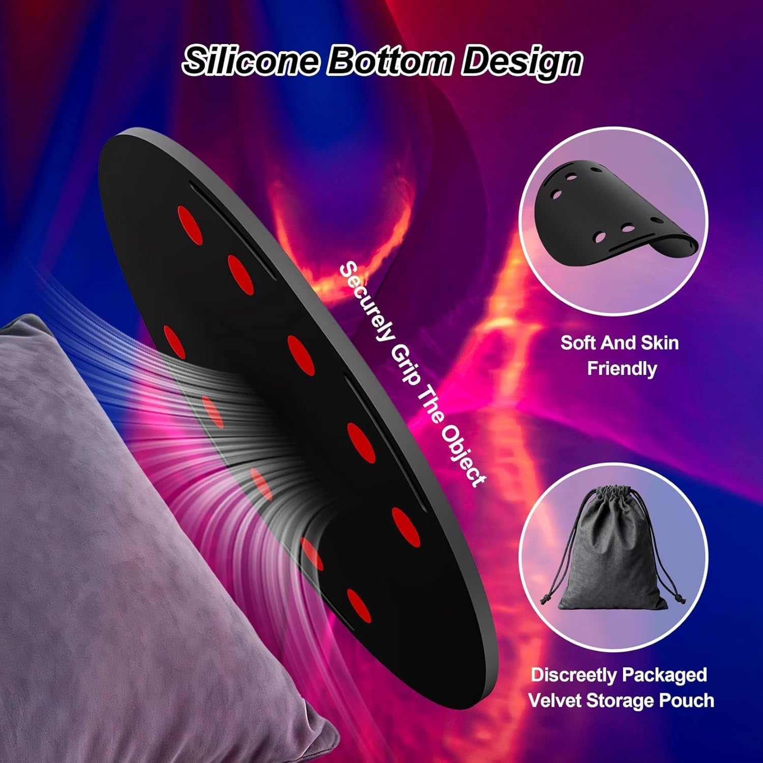 SaddleLock Suction Cup Dildo Mount Saddle