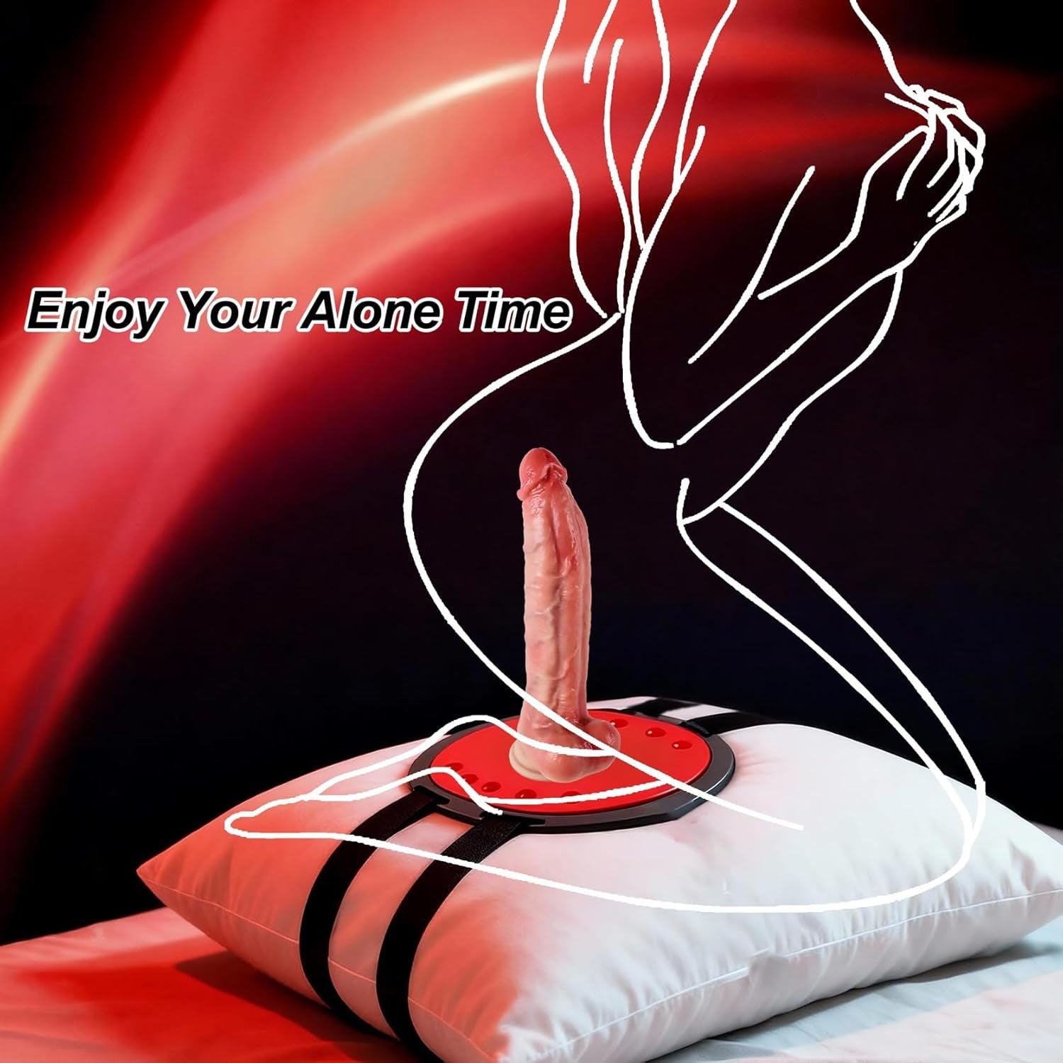 SaddleLock Suction Cup Dildo Mount Saddle