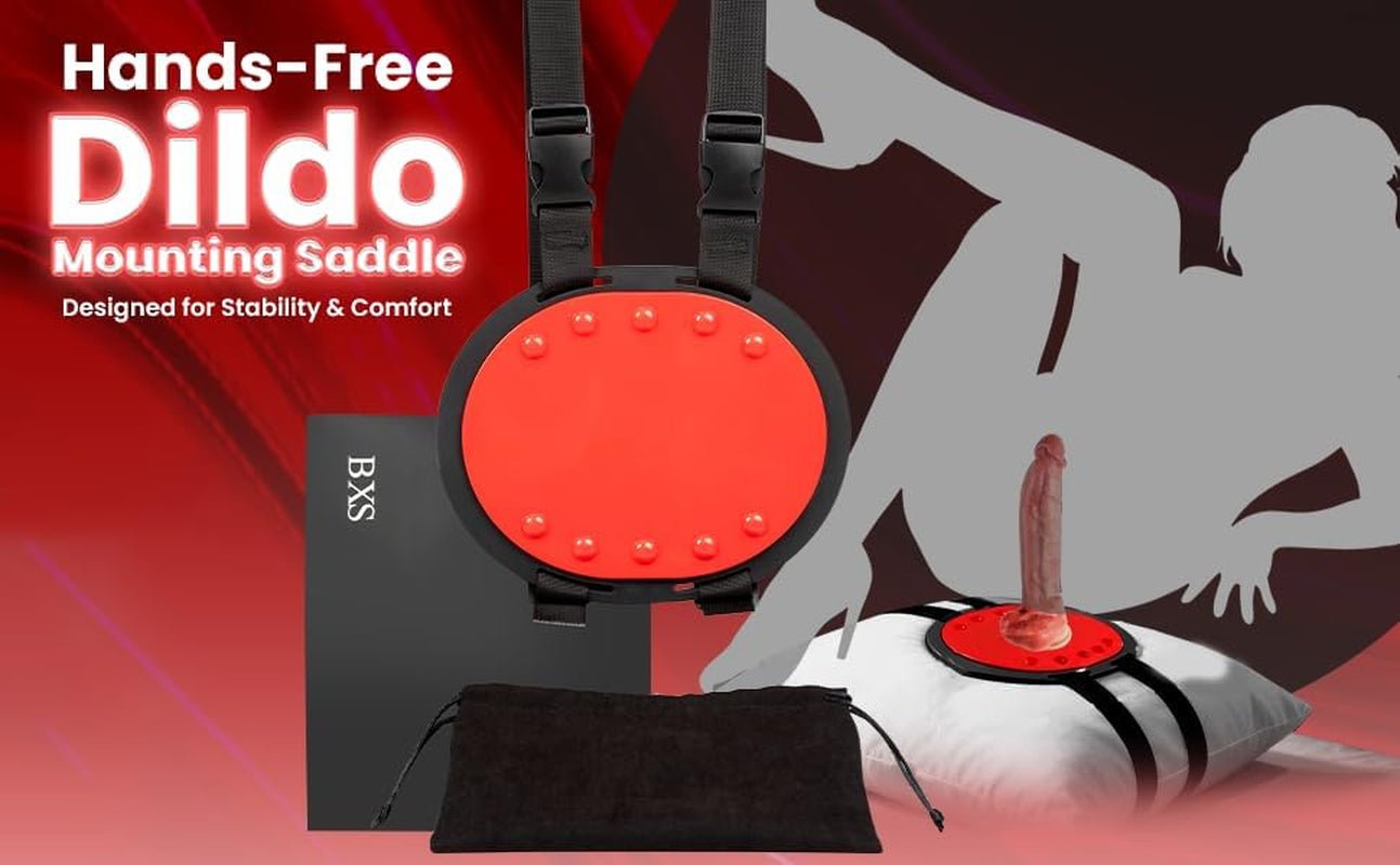 SaddleLock Suction Cup Dildo Mount Saddle