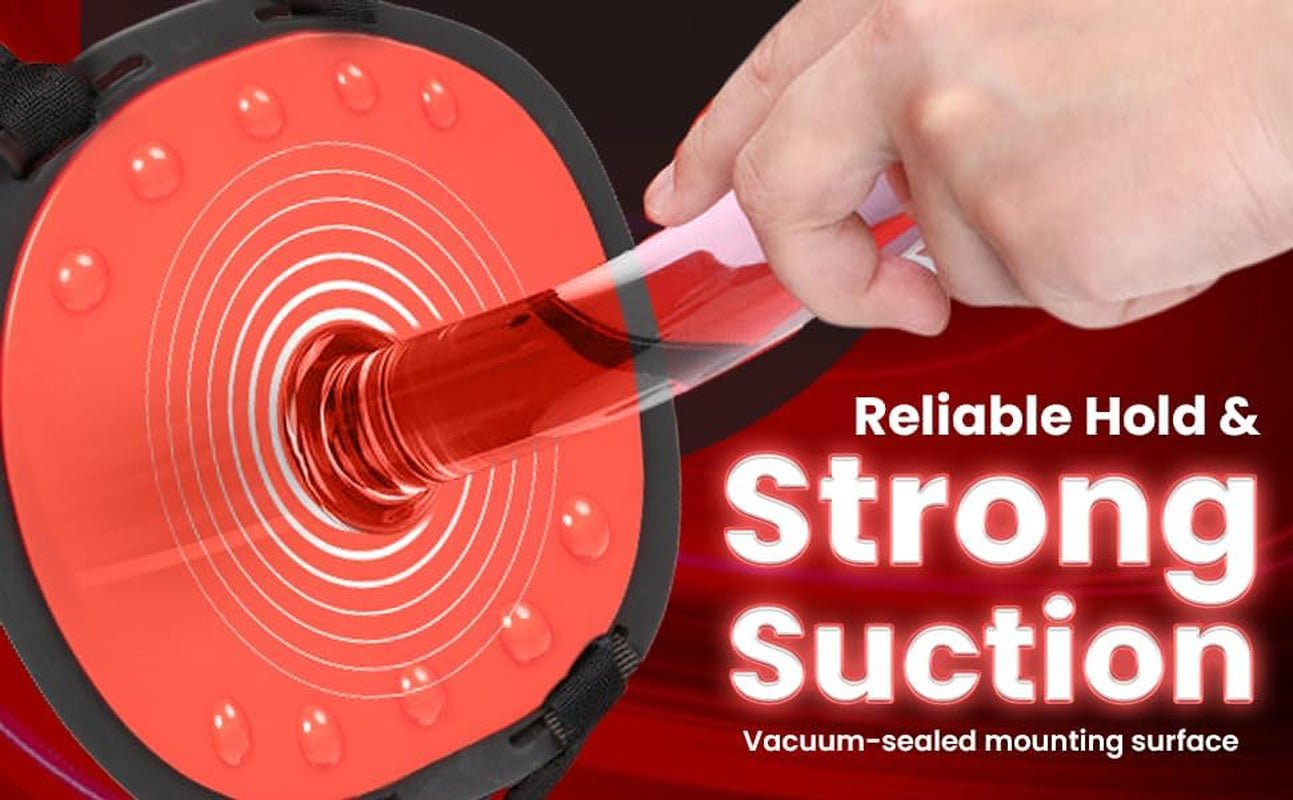 SaddleLock Suction Cup Dildo Mount Saddle
