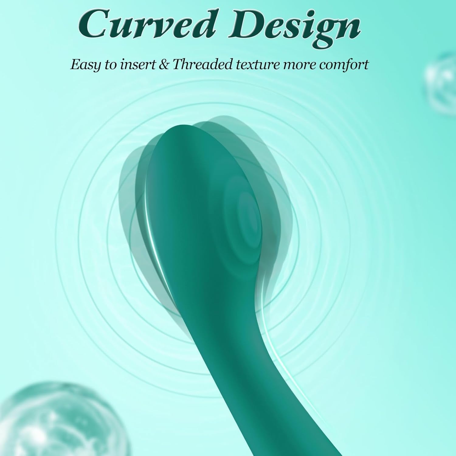 SageCurve G-Spot Vibrator Wand with LCD