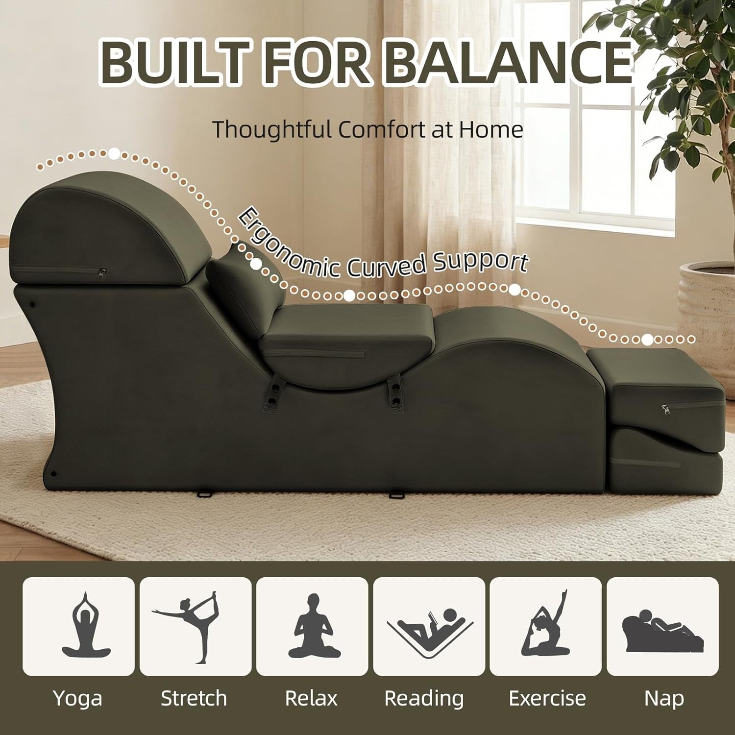 SageCurve Sex Chaise Lounge Ottoman