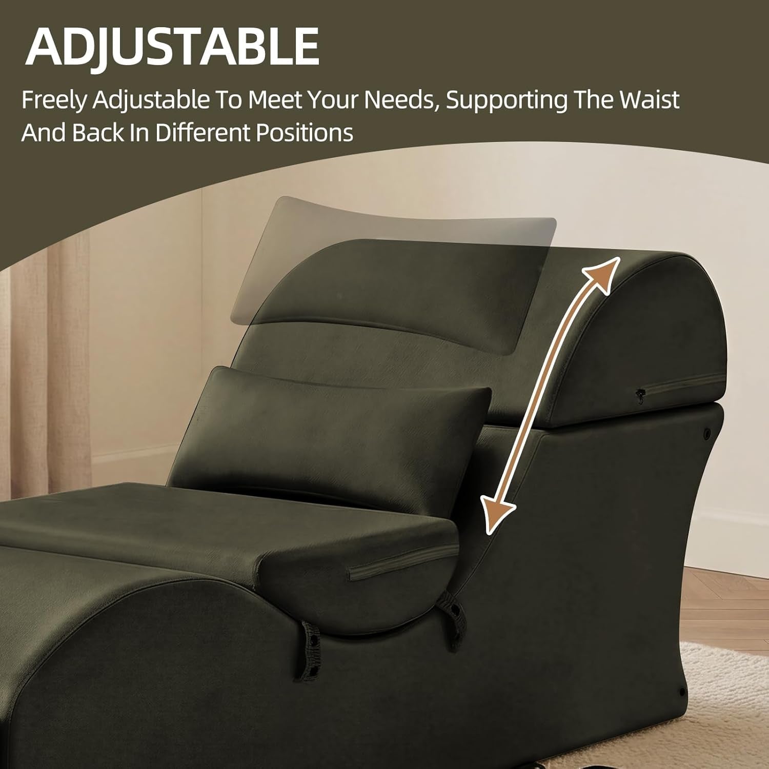 SageCurve Sex Chaise Lounge Ottoman