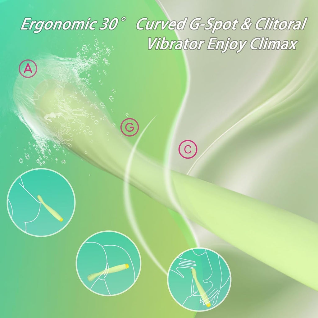 SageSpiral Ergonomic Stimulation G-Spot Wand Vibrator