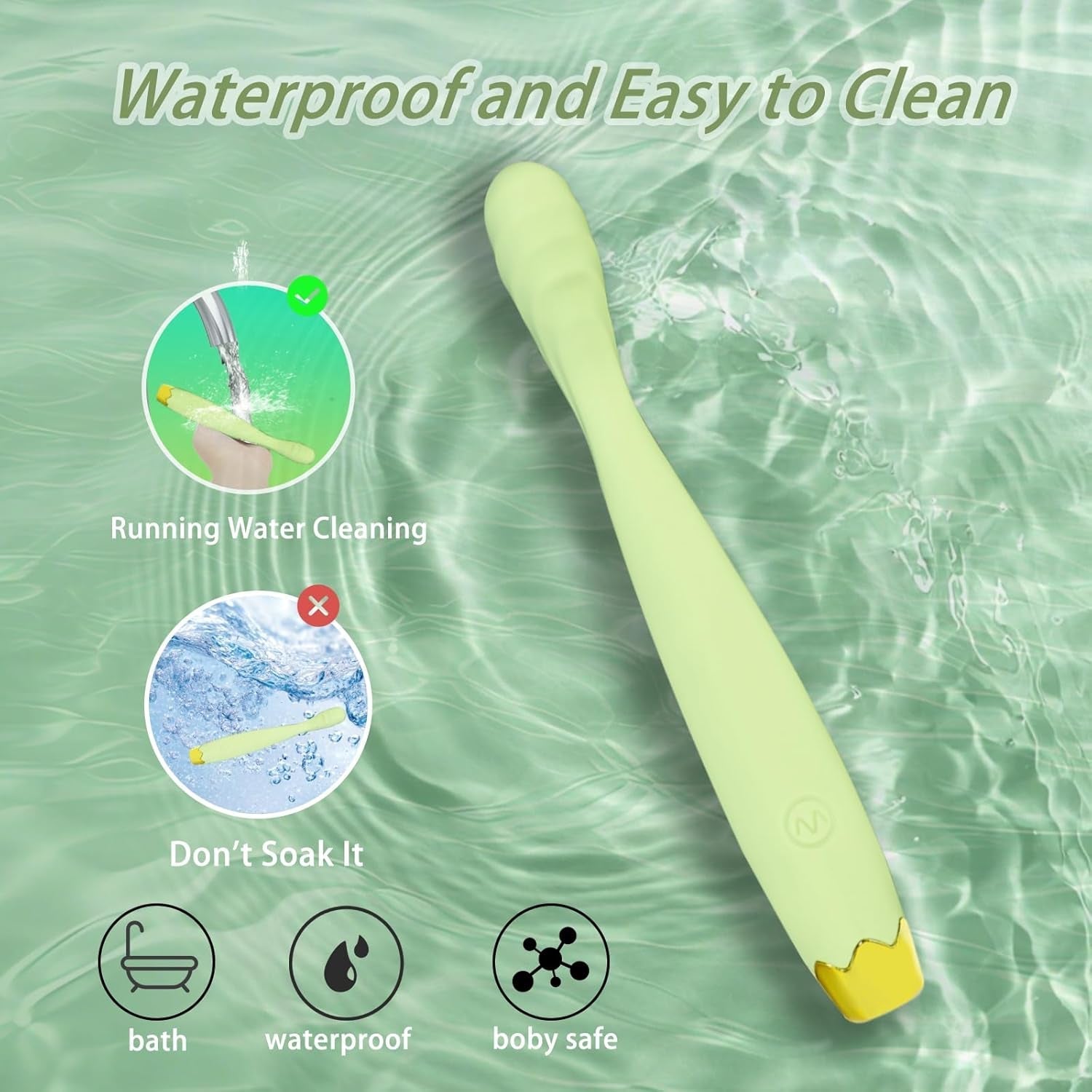 SageSpiral Ergonomic Stimulation G-Spot Wand Vibrator