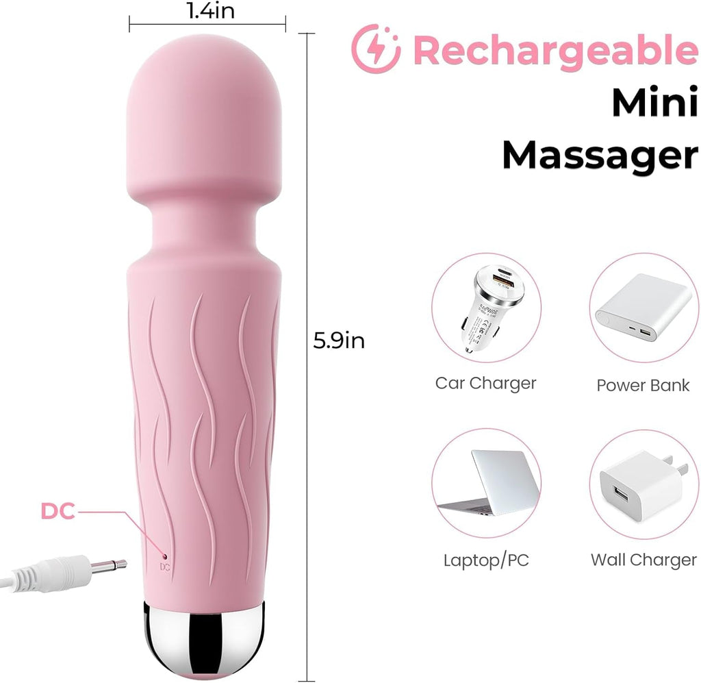 SatinBloom App Control Clitoral Wand Vibrator