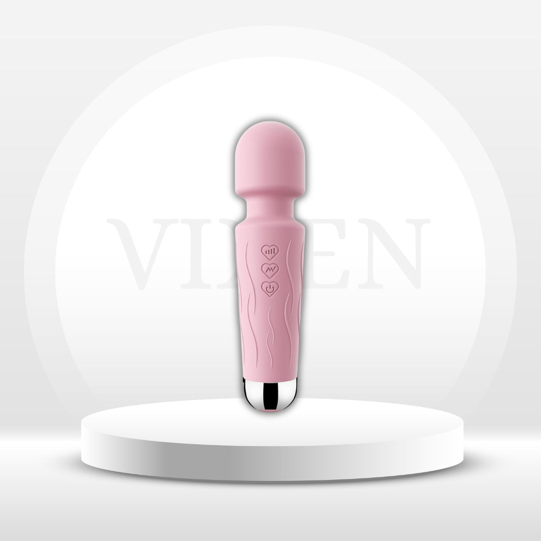 SatinBloom App Control Clitoral Wand Vibrator