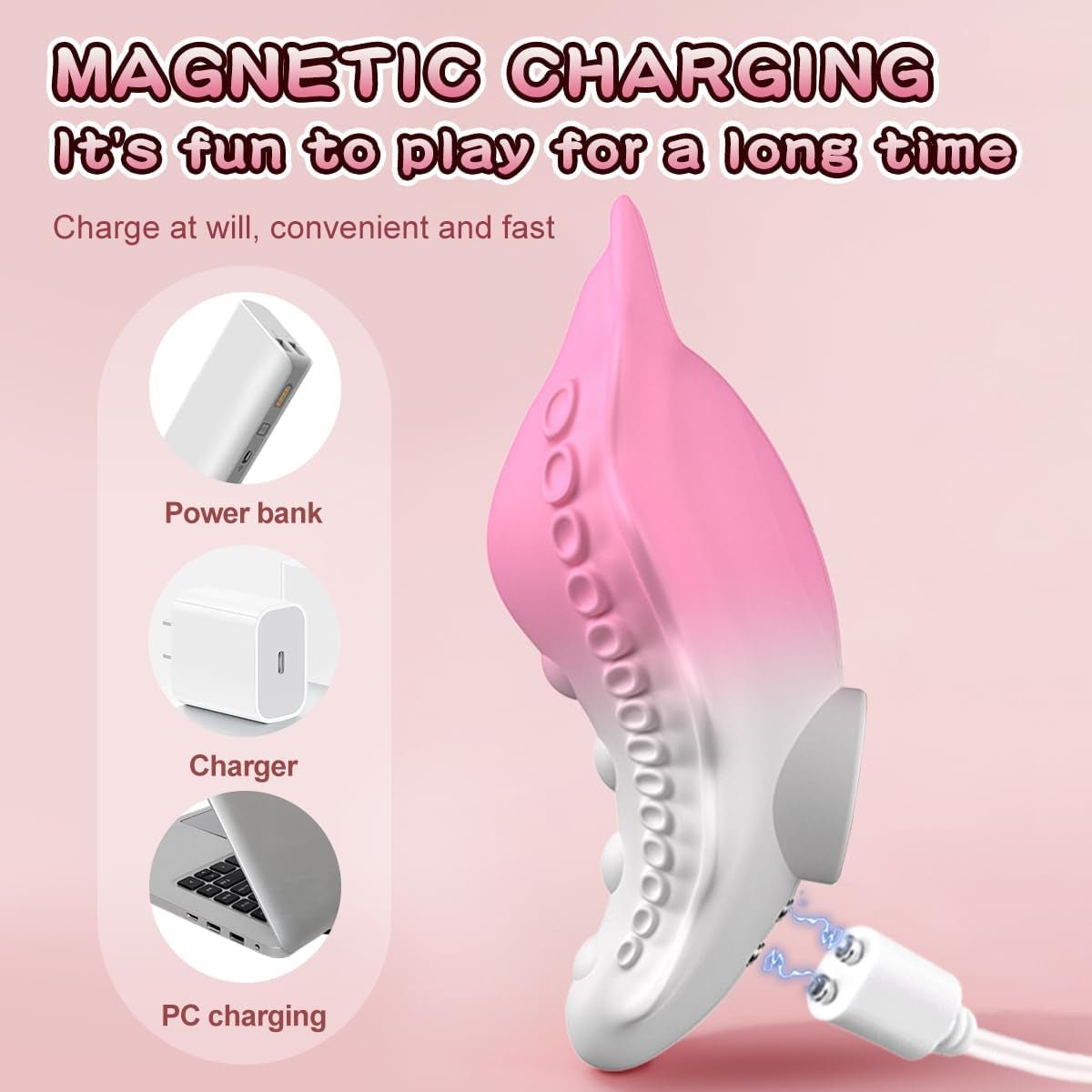 SatinFlutter Wearable Wavy Panty Vibrator