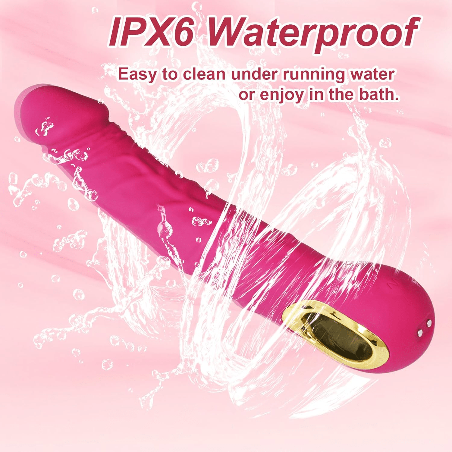 ScarletPulse 8.7-Inch G-Spot Dildo Vibrator