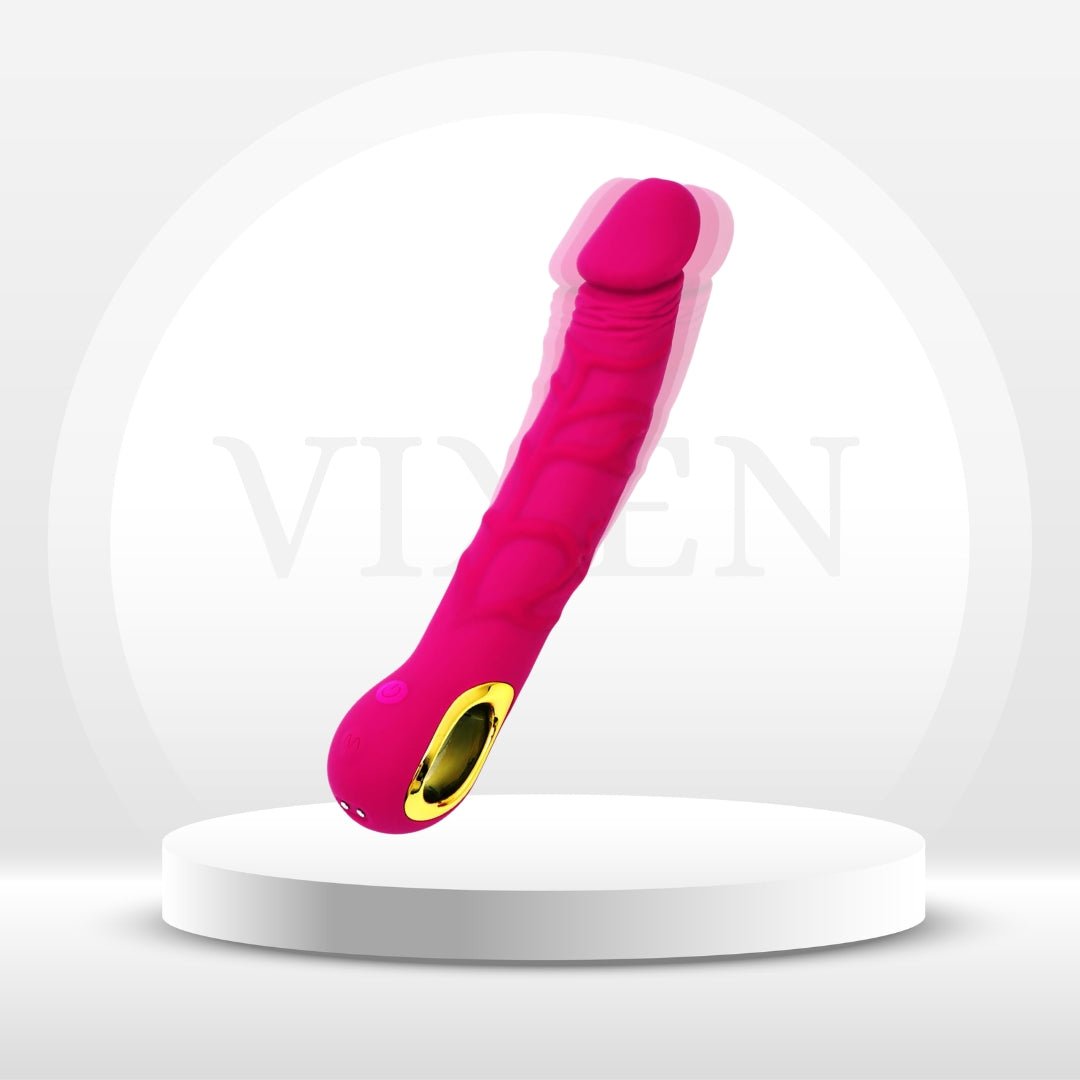 ScarletPulse 8.7-Inch G-Spot Dildo Vibrator