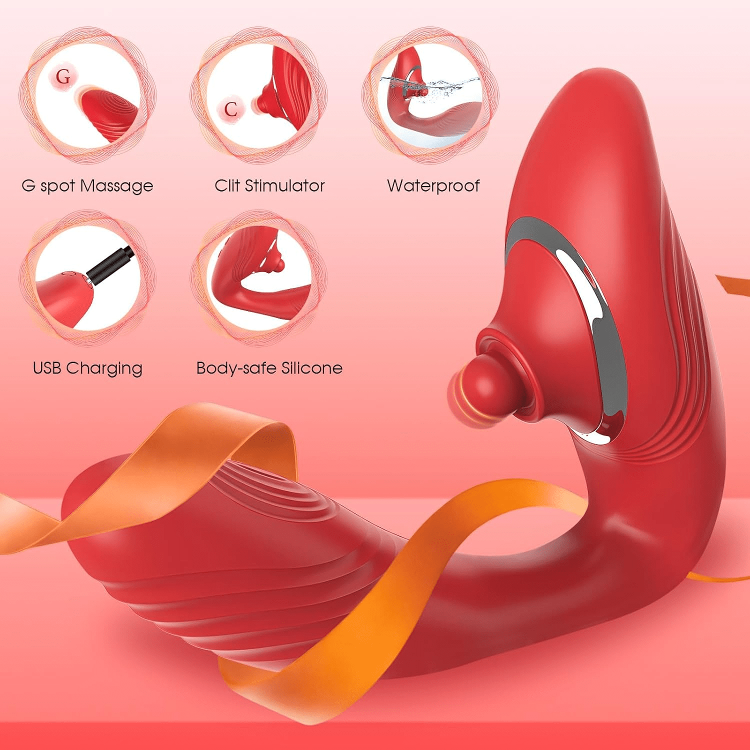 ScarletTap Wearable Tapping G-Spot Vibrator