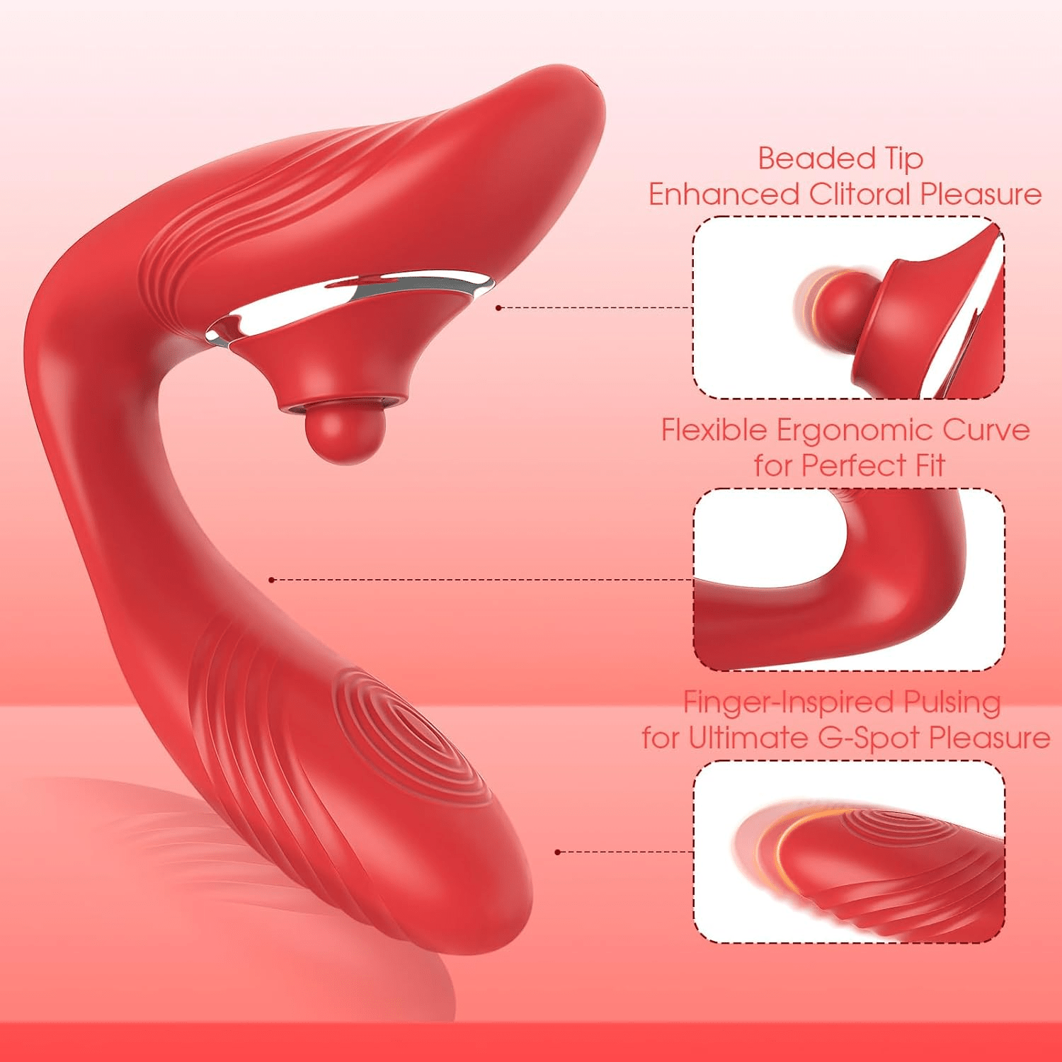 ScarletTap Wearable Tapping G-Spot Vibrator