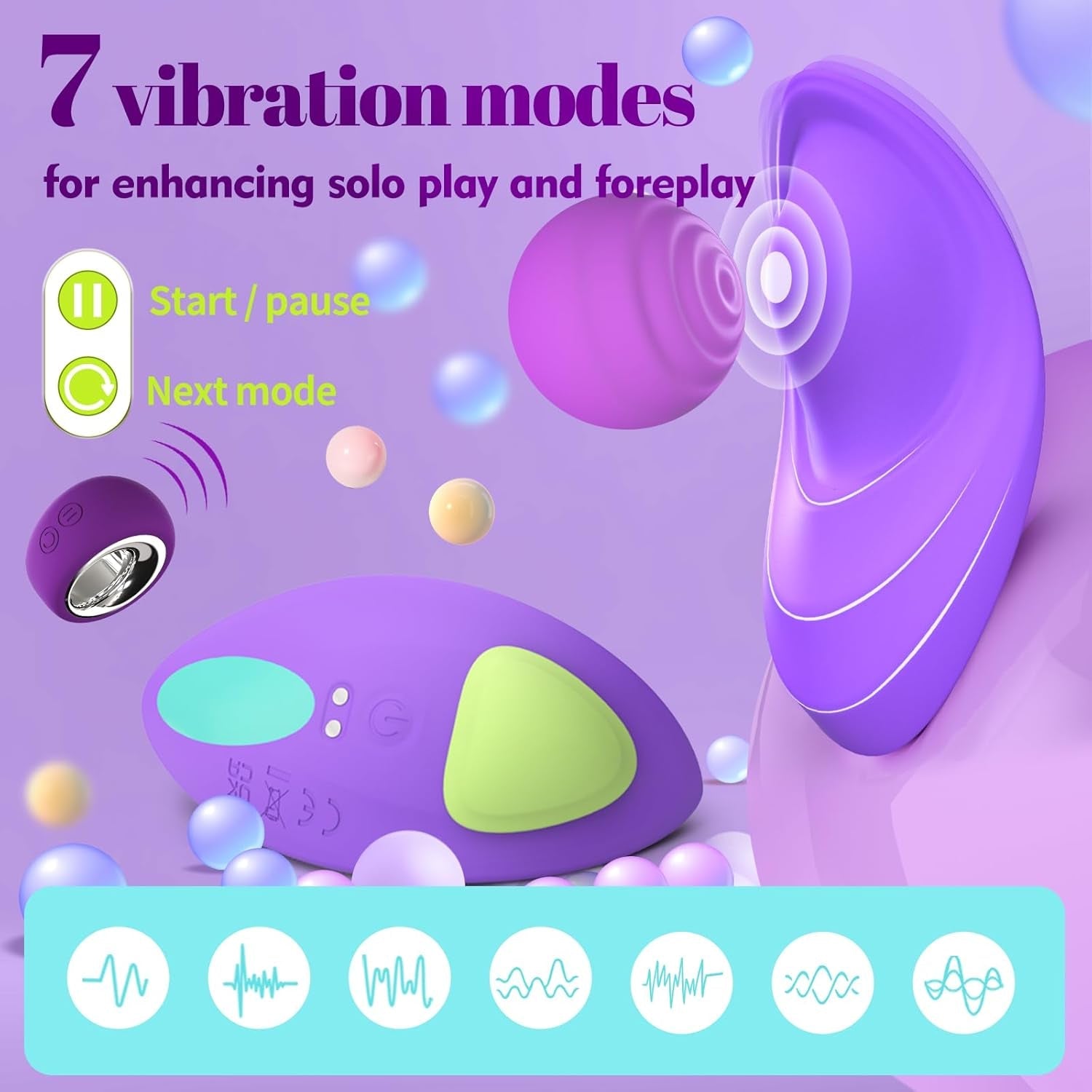 SecretMuse Remote Wearable Panty Vibrator