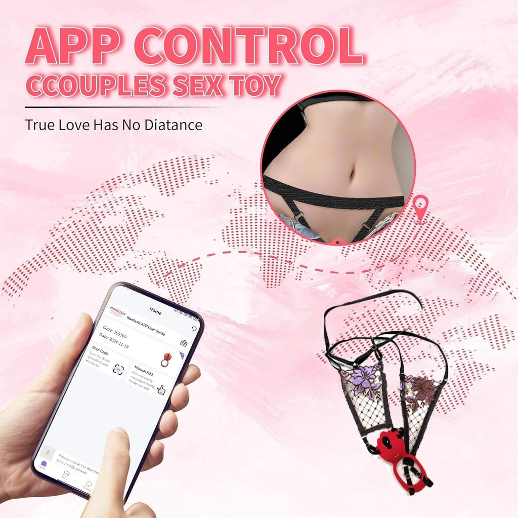 SecretPulse App-Controlled Panty Vibrator Set