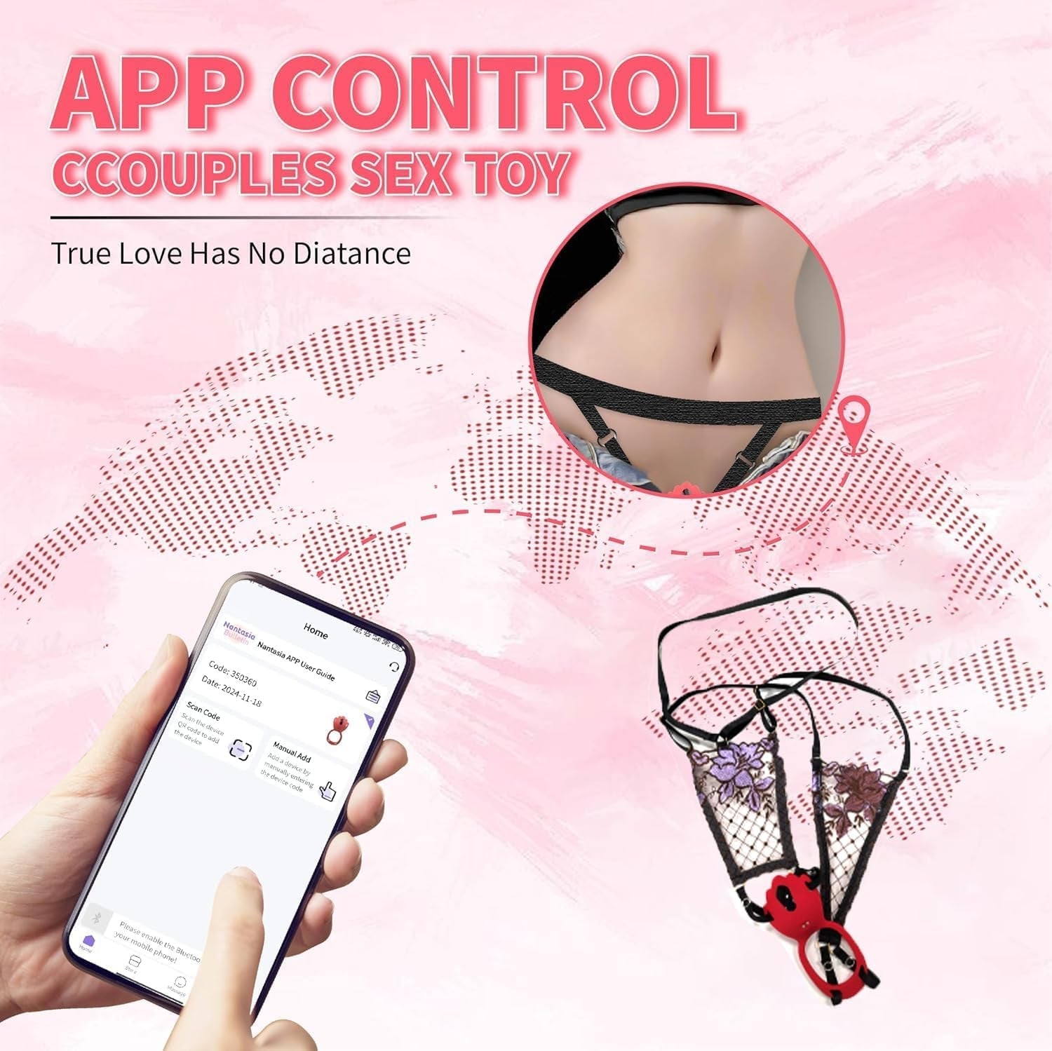 SecretPulse App-Controlled Panty Vibrator Set
