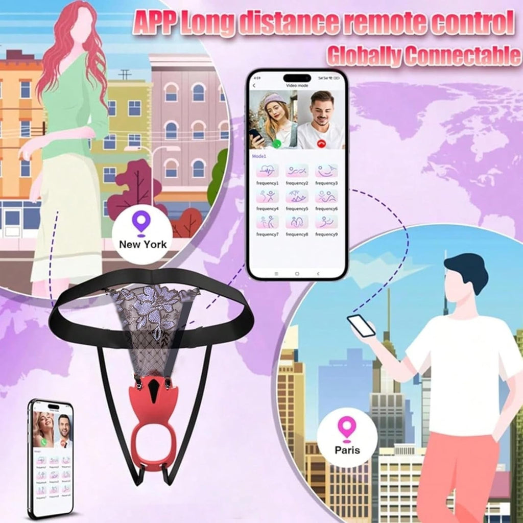 SecretPulse App-Controlled Panty Vibrator Set