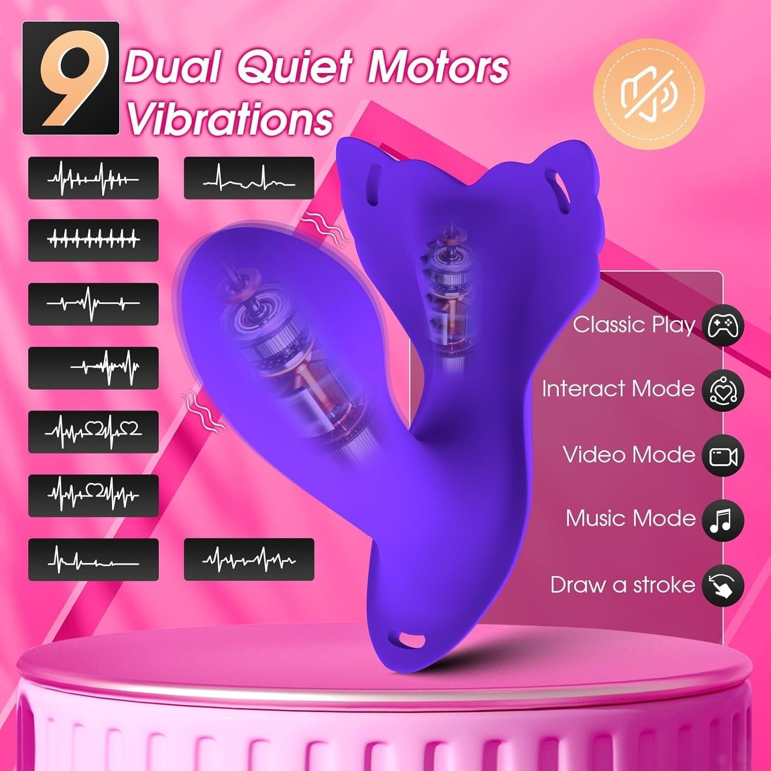 SecretWing App-Control Panty Dildo Vibrator