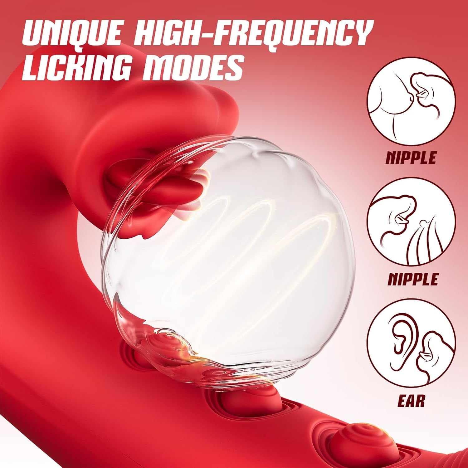 SensaFlap App Controlled Flapping & 10 Licking Rabbit Vibrator
