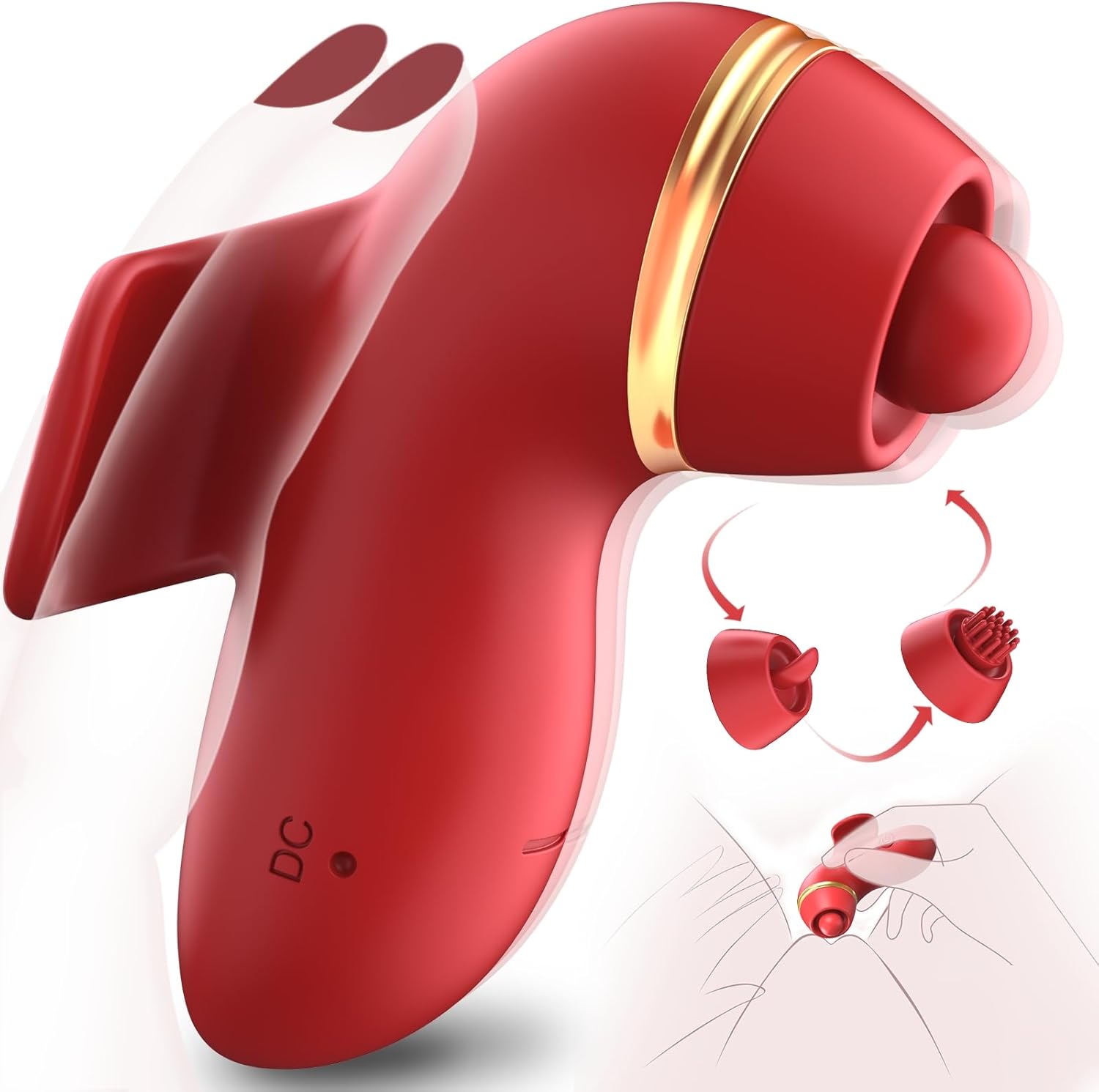 SensaFlick Tri-Sensation Finger Vibrator