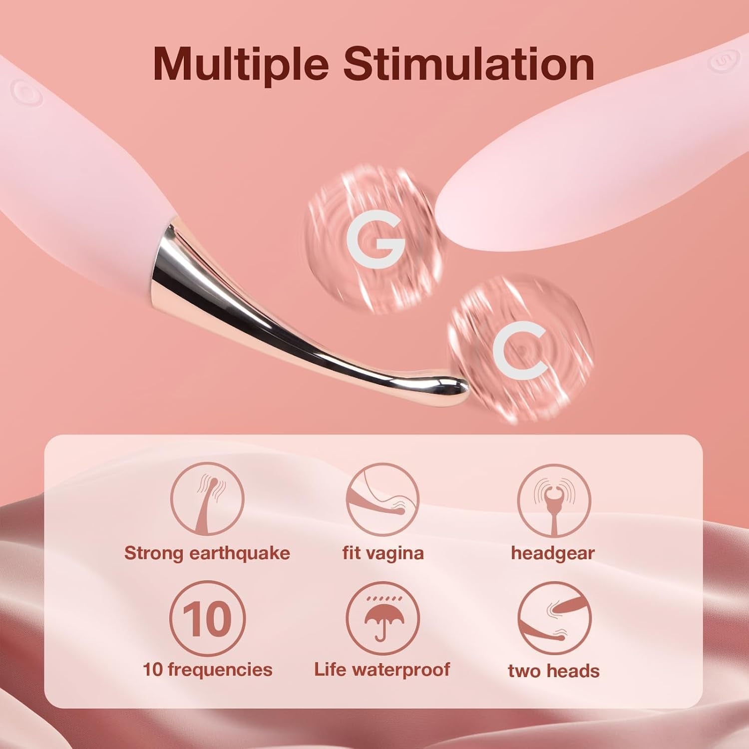 SensaMuse 4-in-1 Precision Clitoral & G-Spot Vibrator