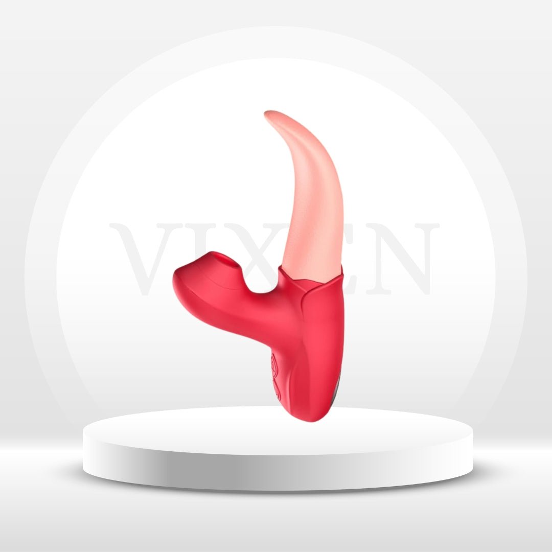 SensaTongue 10-Mode Licking & Suction Vibrator