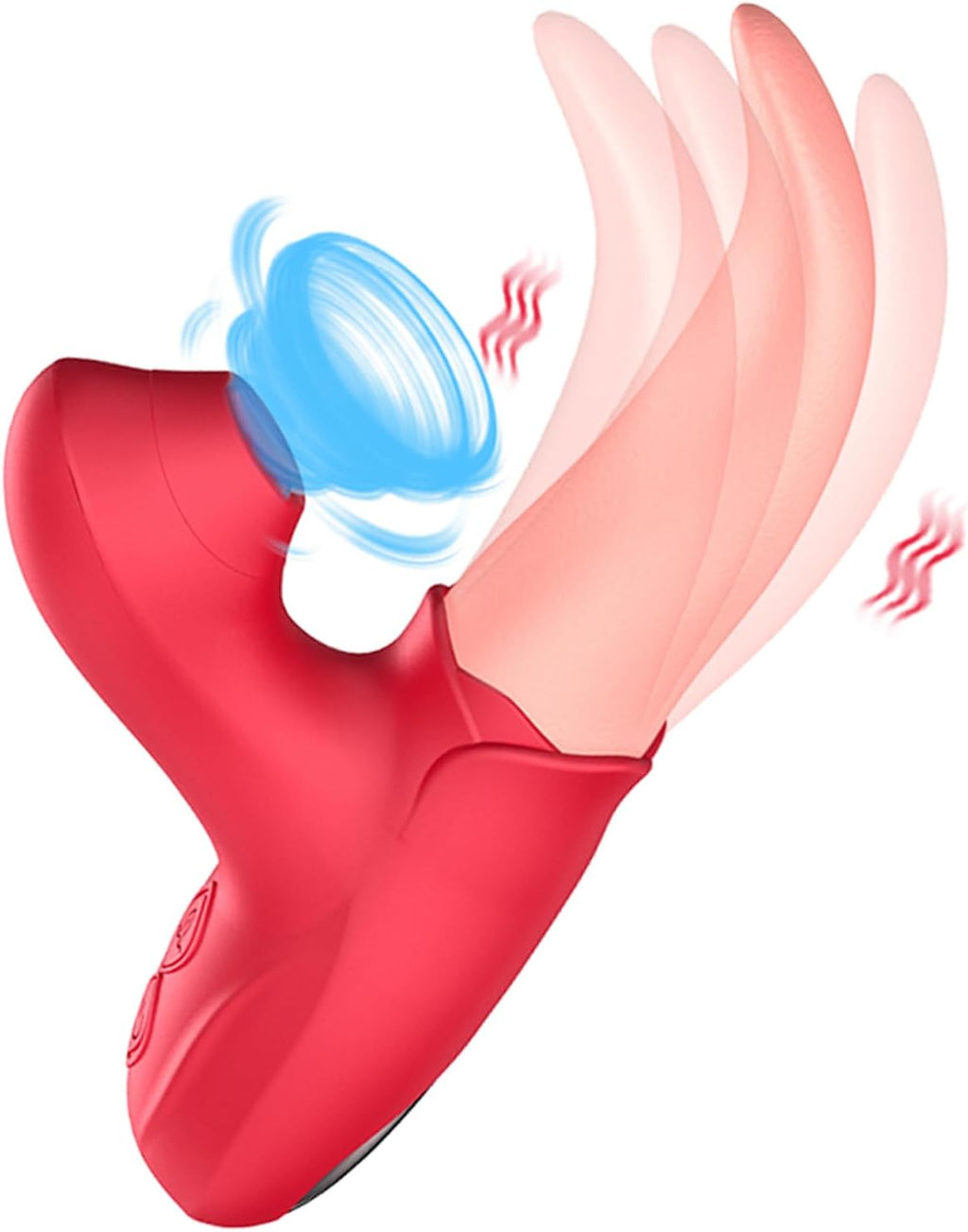 SensaTongue 10-Mode Licking & Suction Vibrator