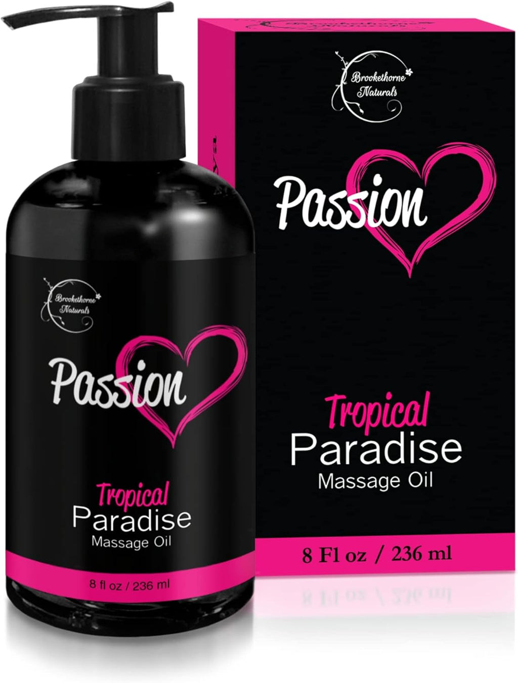 Sensual Massage Oil – Tropical Paradise Scent