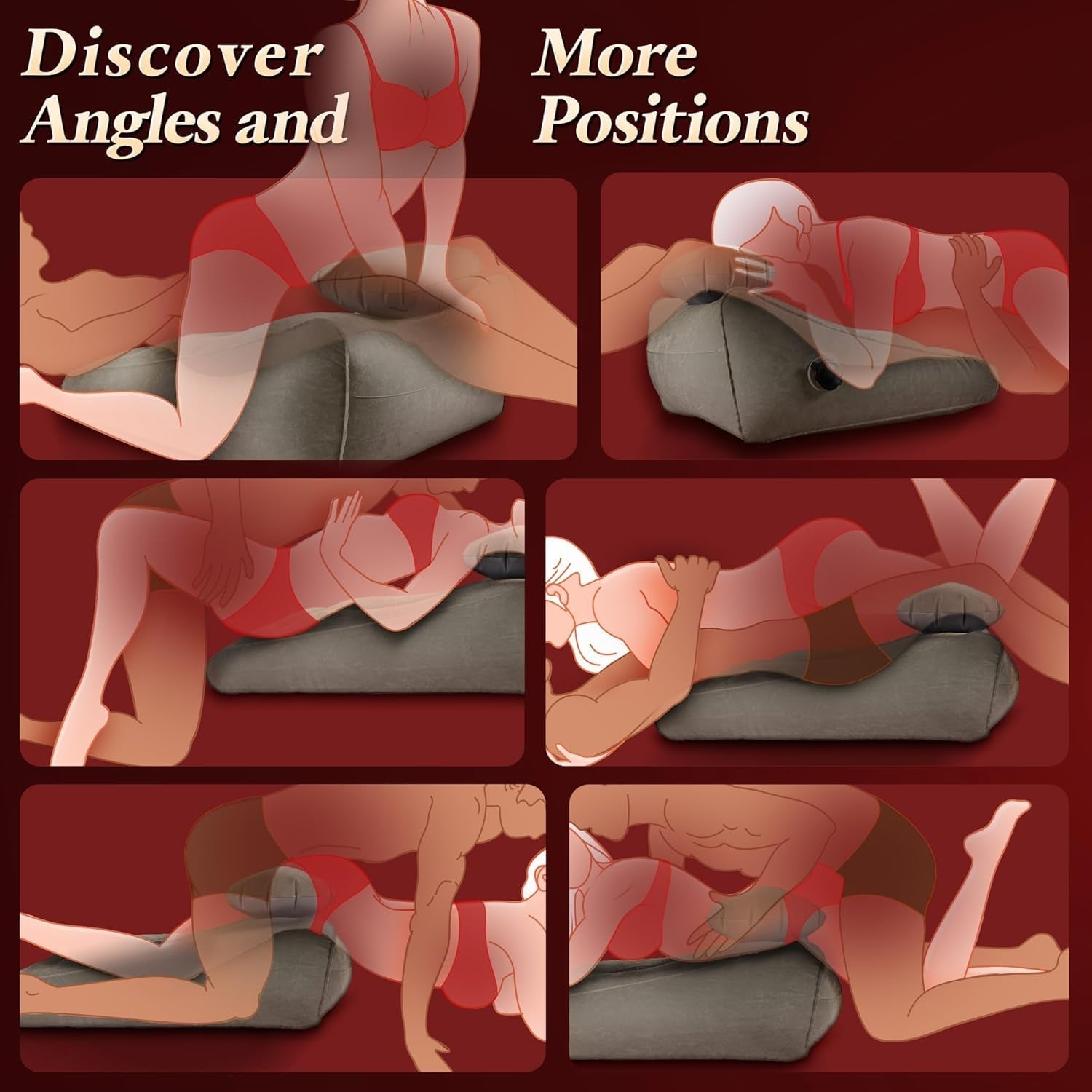 ElevateX Inflatable Sex Positions Wedge Pillow