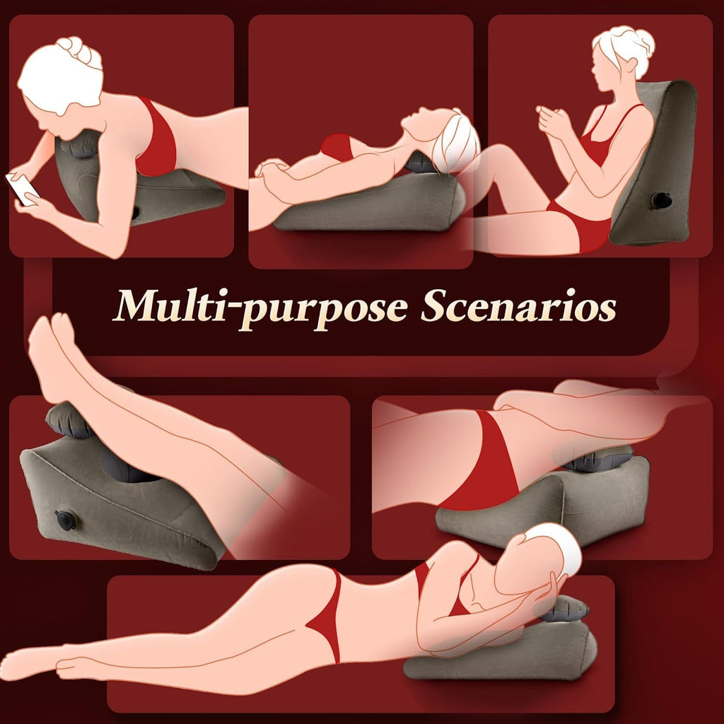 ElevateX Inflatable Sex Positions Wedge Pillow
