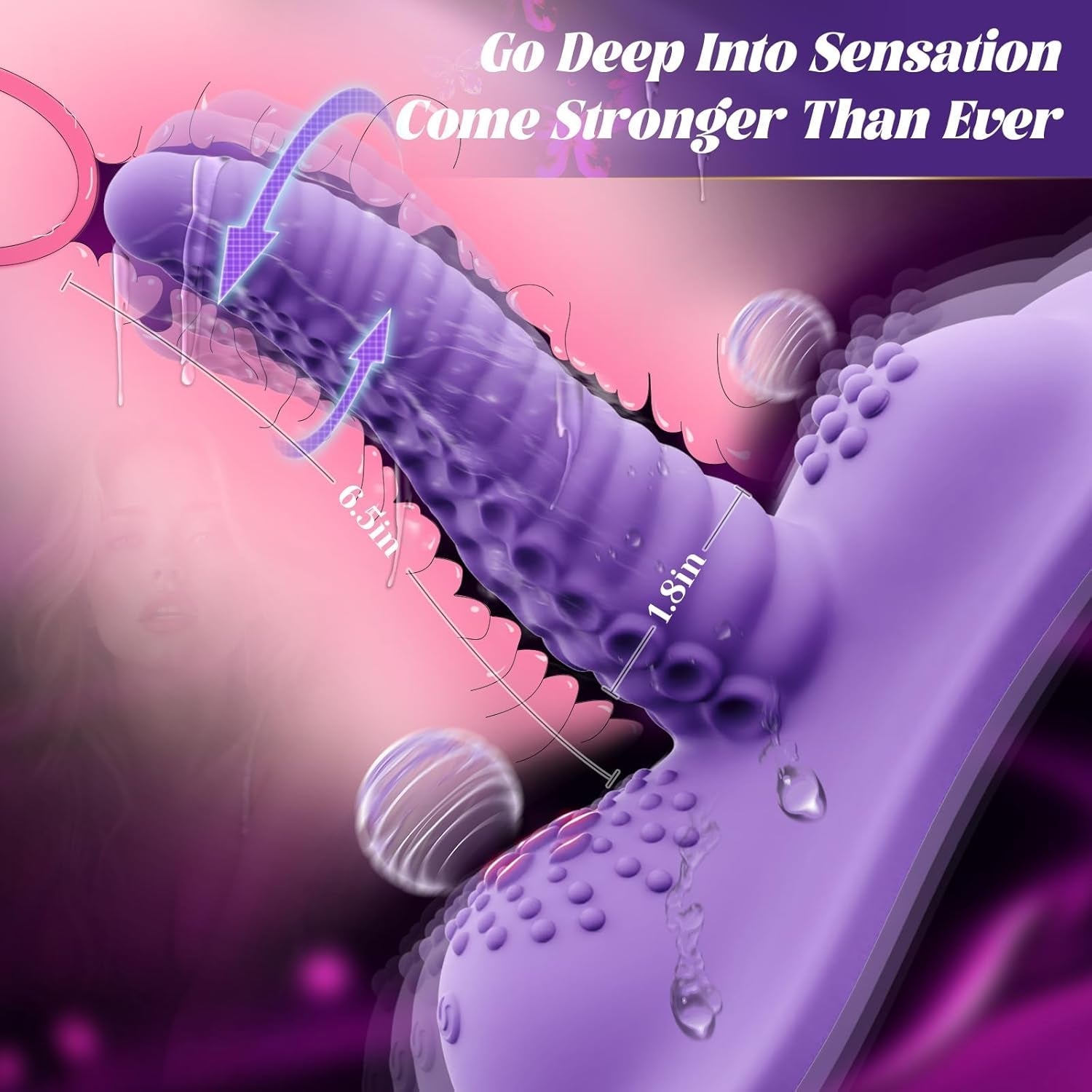 RodeoGrip Swing Saddle Ride-On Dildo