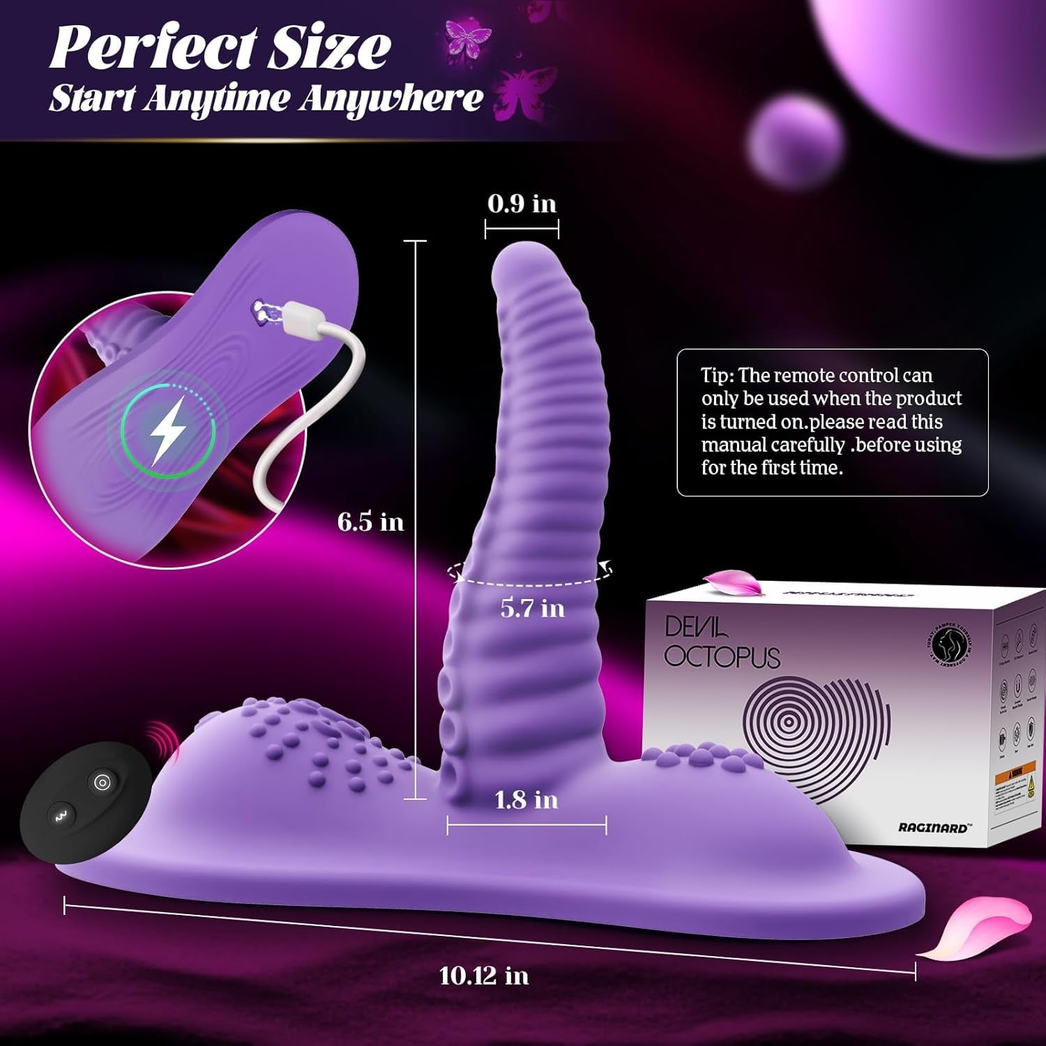 RodeoGrip Swing Saddle Ride-On Dildo