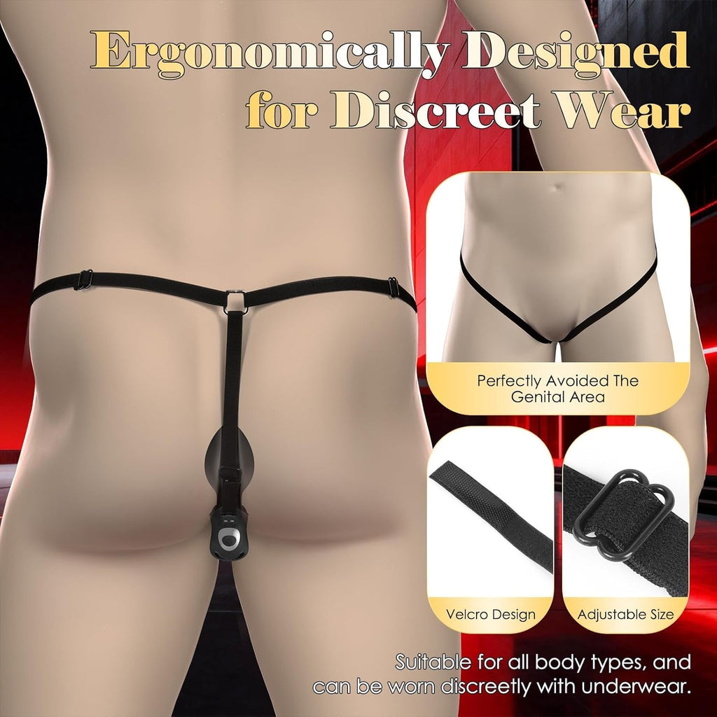 ShadowLock Wearable Prostate Plug with Remote Control