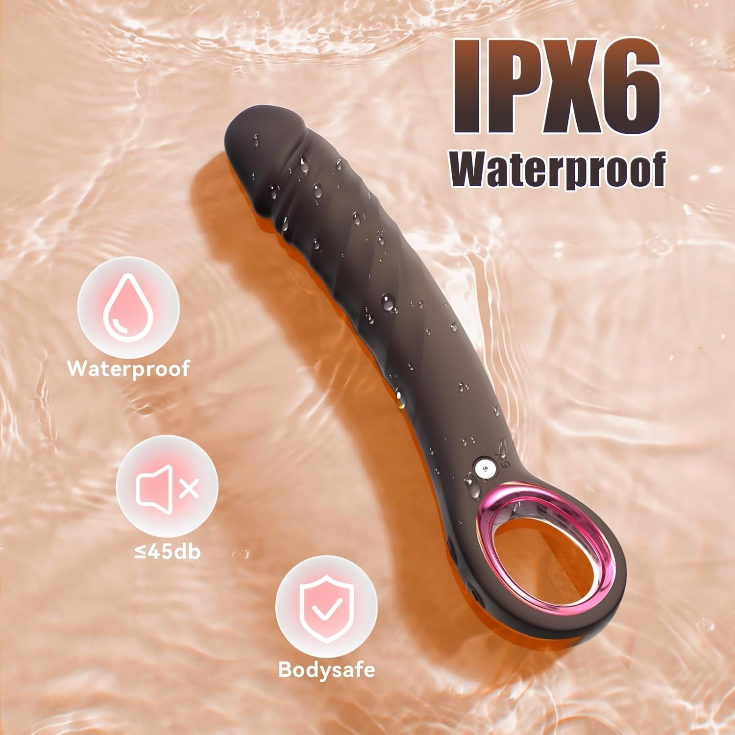 ShadowThrust Thrusting G-Spot Vibrator Dildo