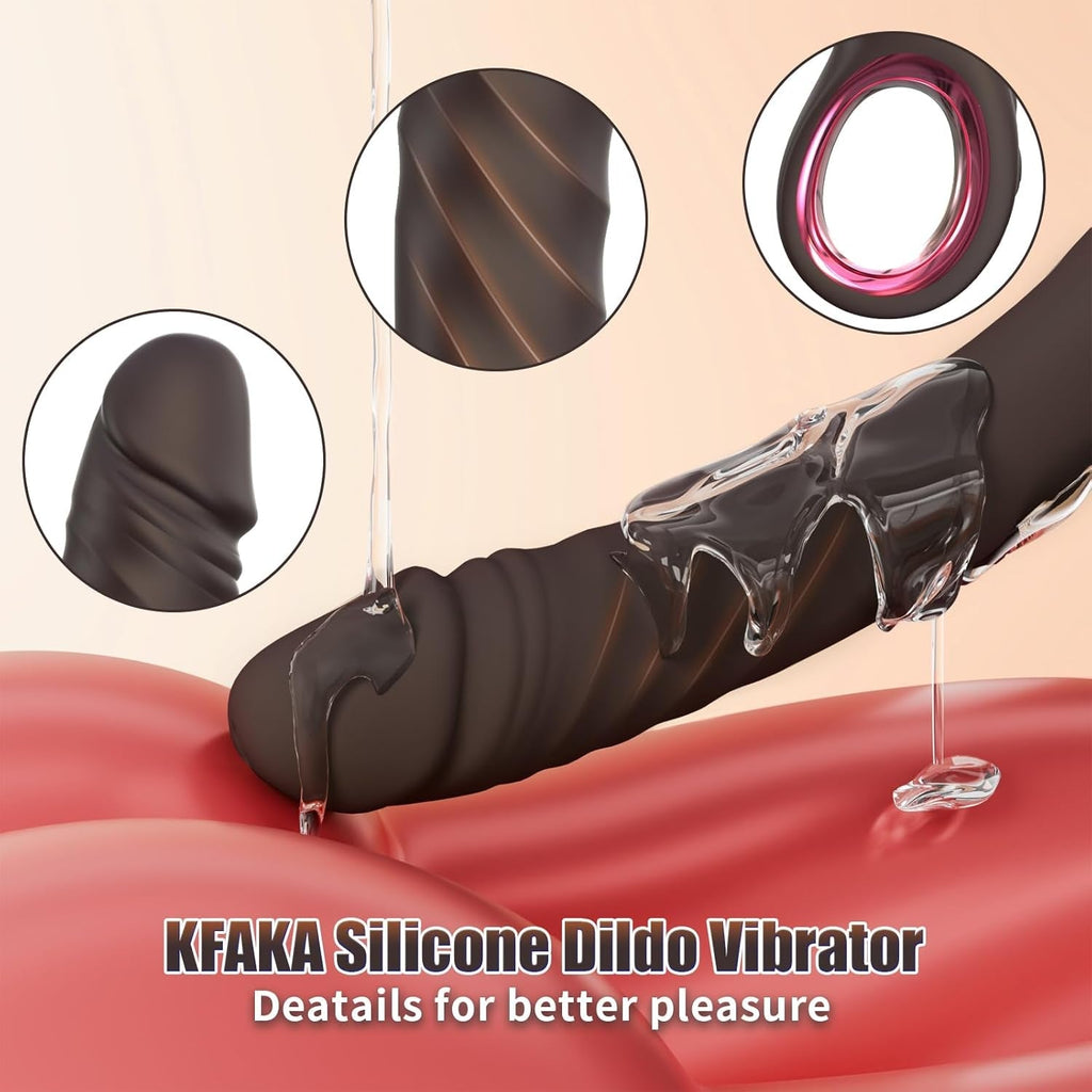 ShadowThrust Thrusting G-Spot Vibrator Dildo