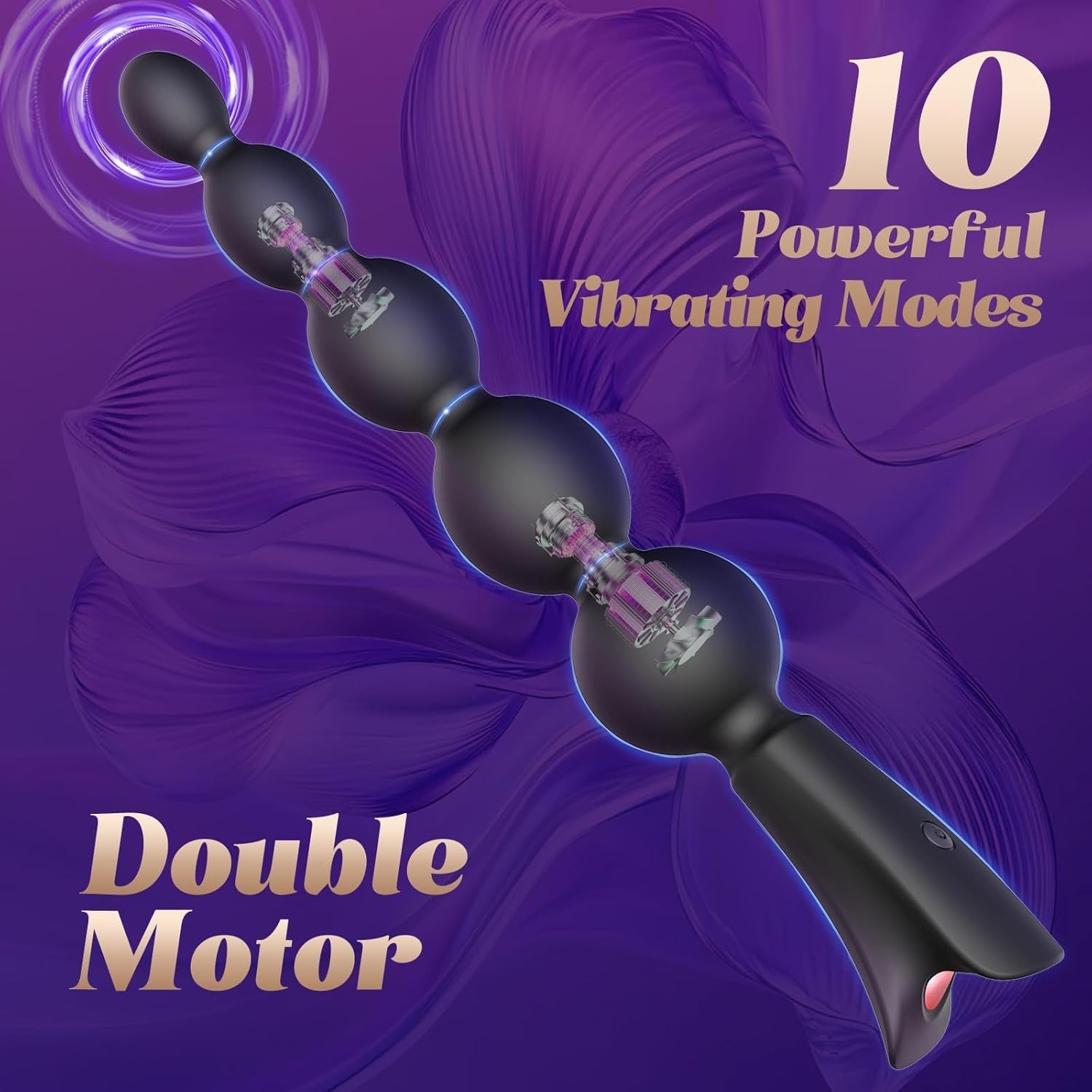 ShadowTrail Vibrating Anal Beads Prostate Massager