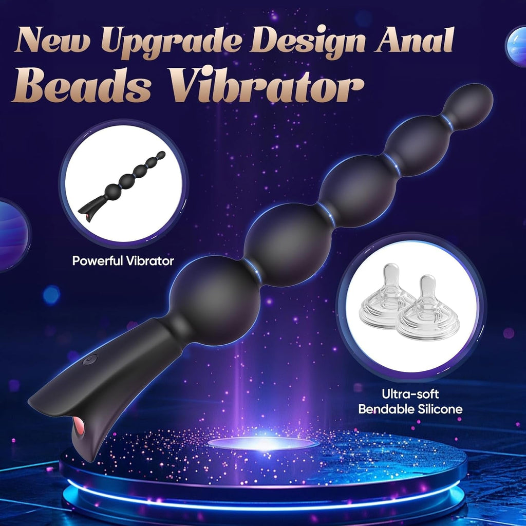 ShadowTrail Vibrating Anal Beads Prostate Massager
