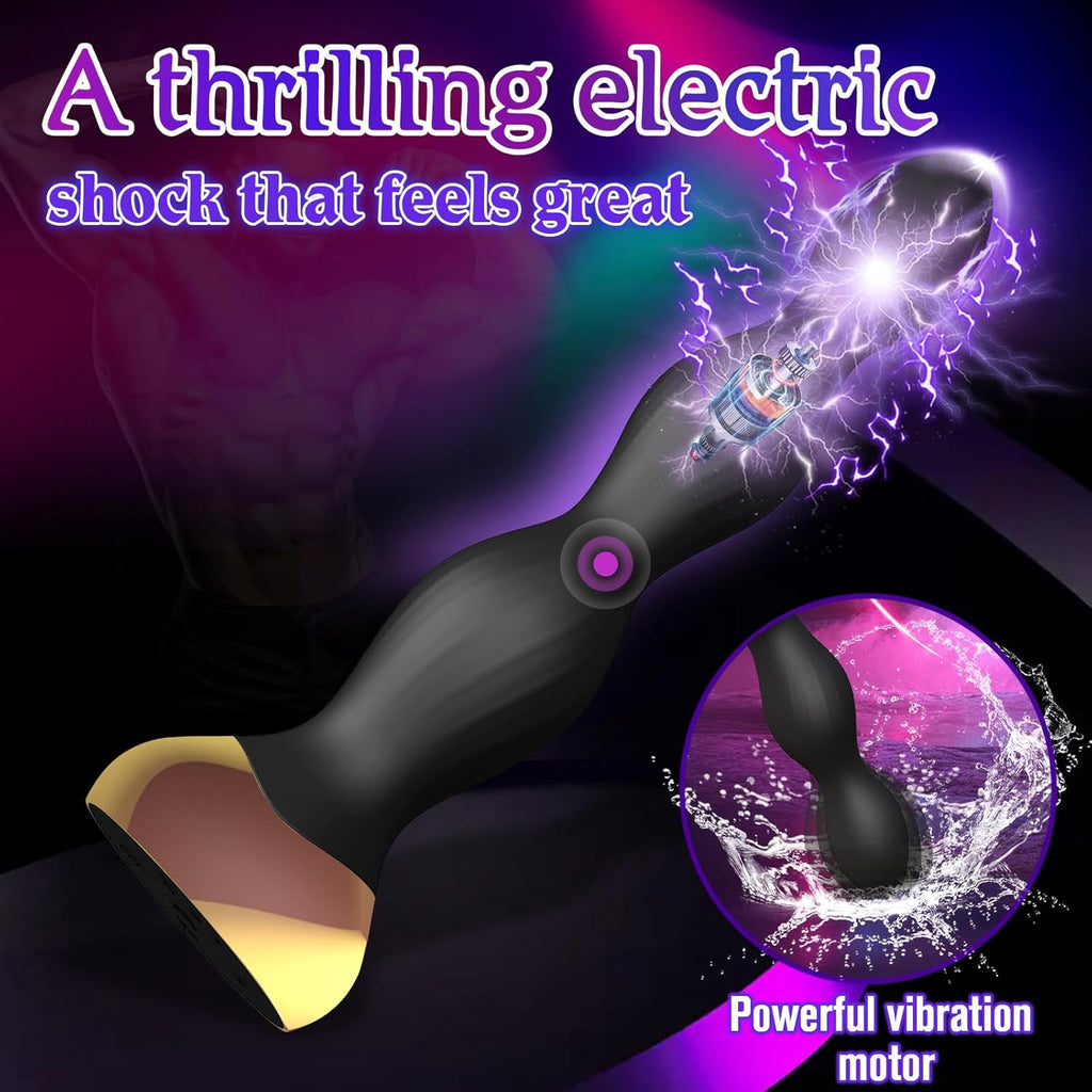 ShockSpire Beaded Vibrator – Electro & Vibe Control