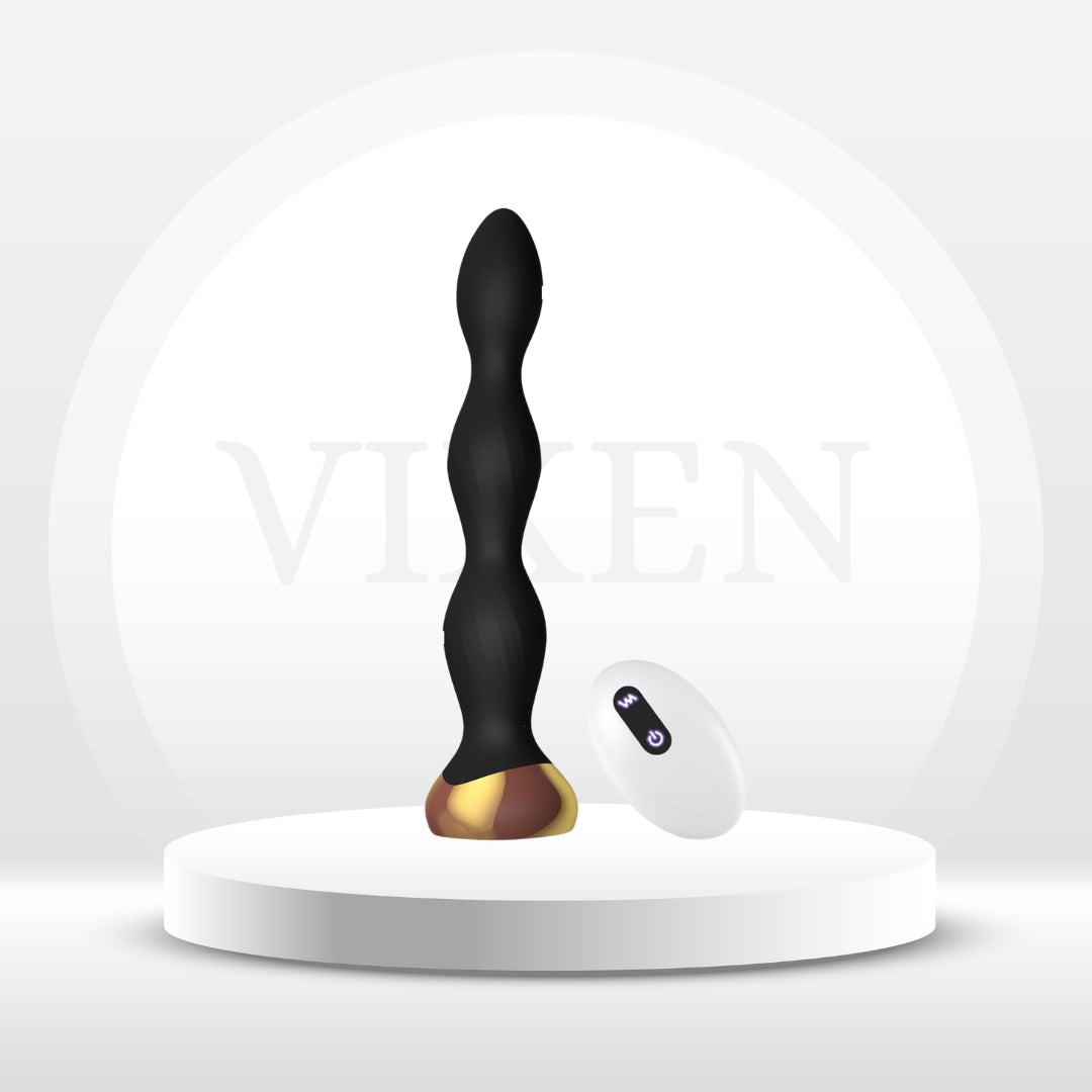 ShockSpire Beaded Vibrator – Electro & Vibe Control
