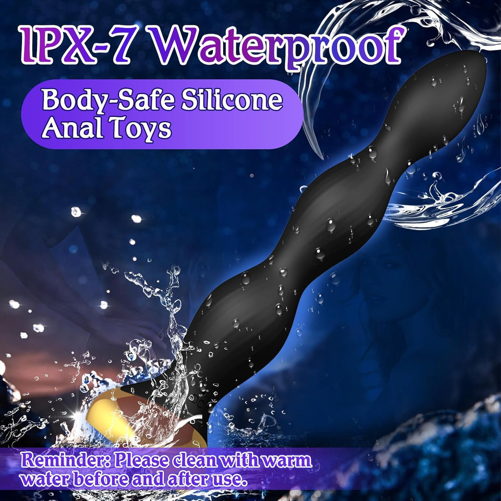 ShockSpire Beaded Vibrator – Electro & Vibe Control