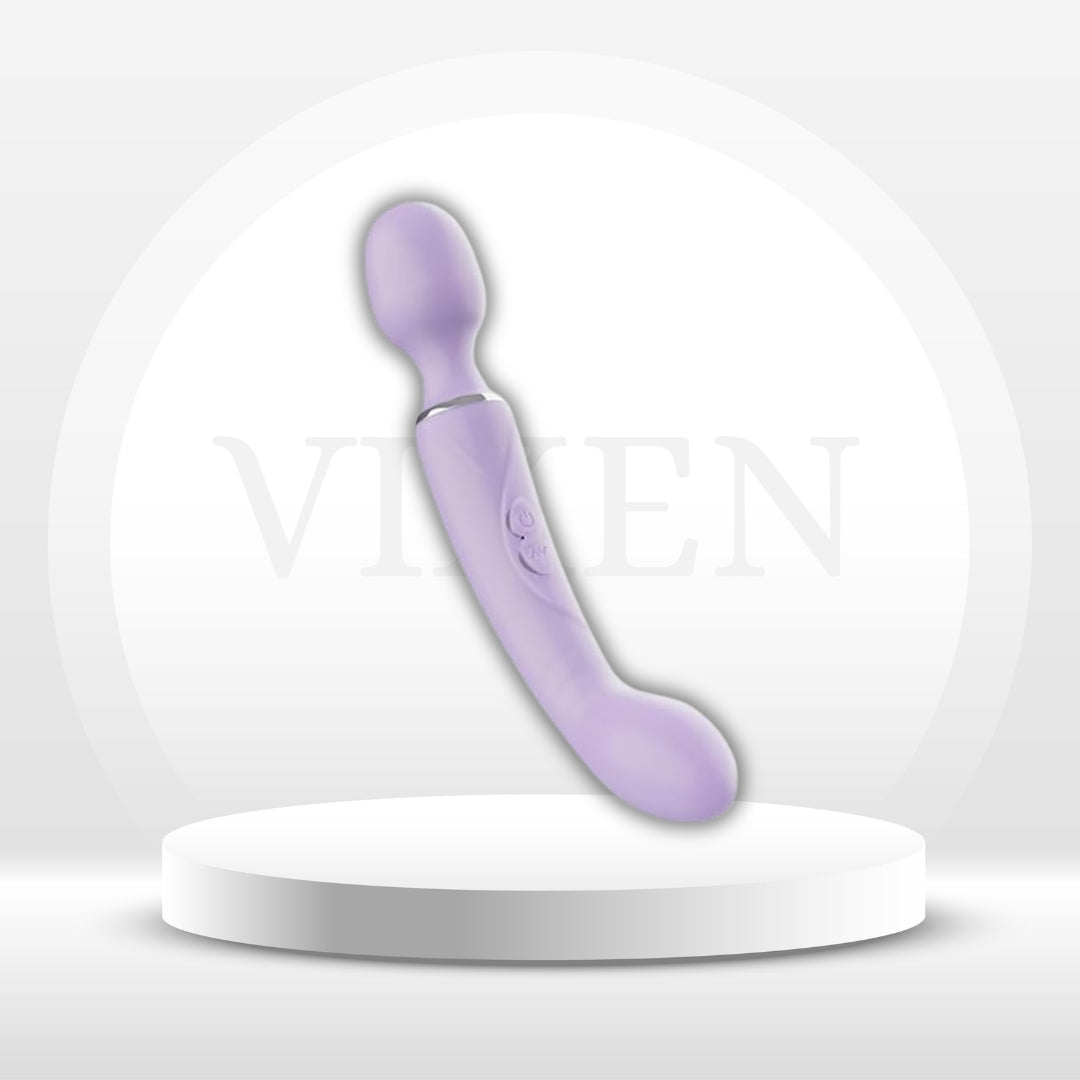 SilkCurve Dual-Ended G-Spot Vibrator Wand