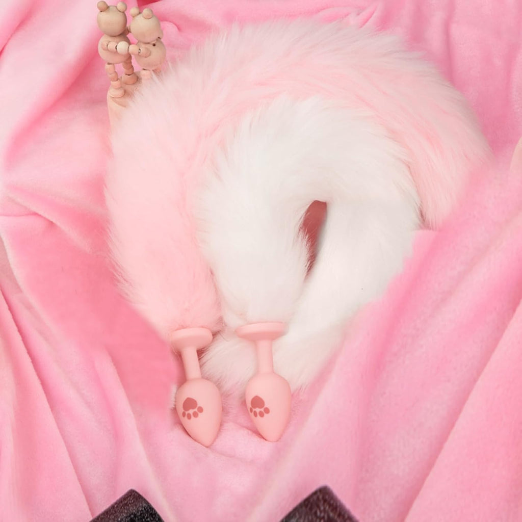 SilkenTail Fox Tail Silicone Butt Plug